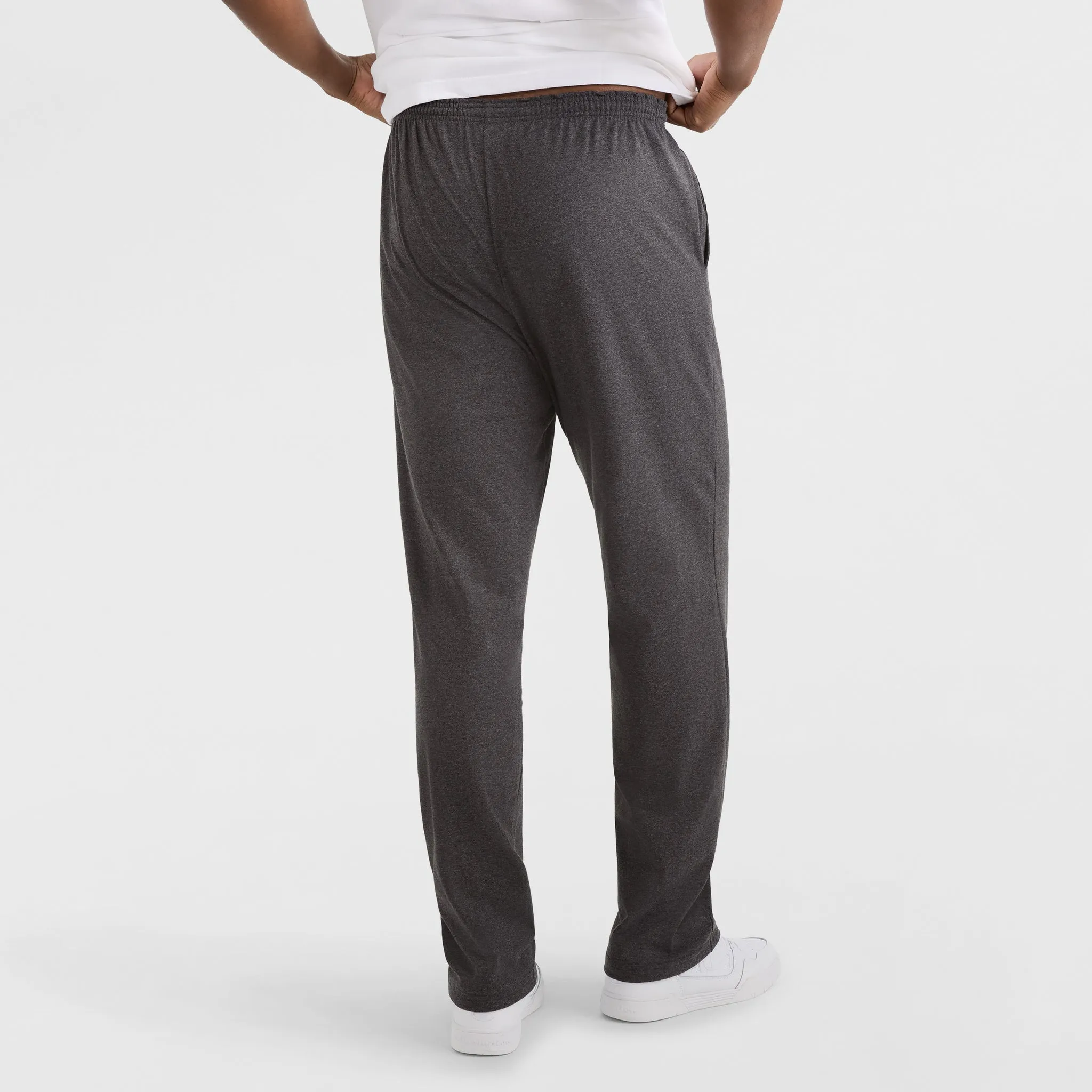 Lightweight Lounge Pants, Open Hem, C Logo - Big & Tall Lounge & Leisure