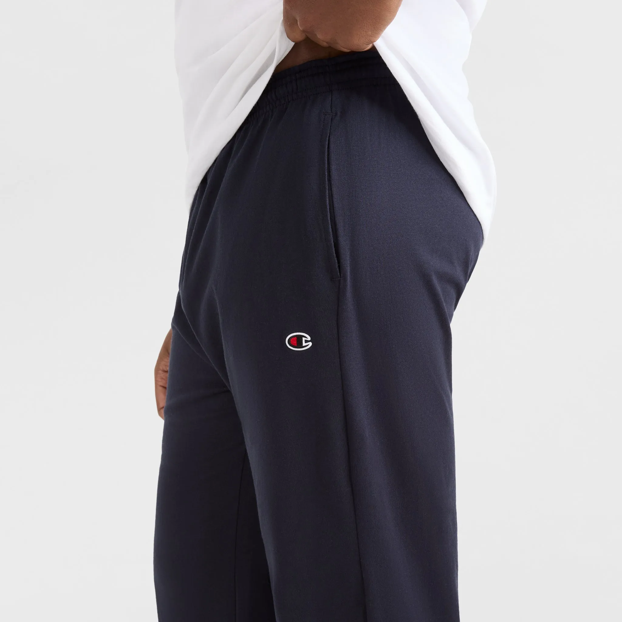 Lightweight Lounge Pants, Open Hem, C Logo - Big & Tall Lounge & Leisure