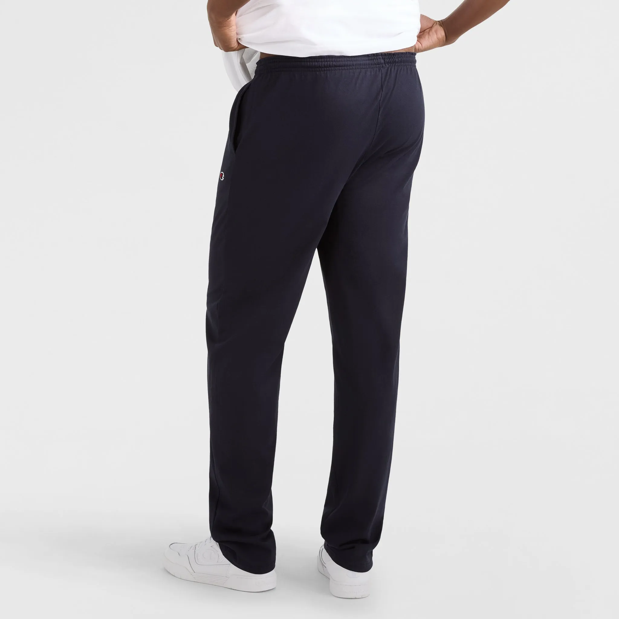 Lightweight Lounge Pants, Open Hem, C Logo - Big & Tall Lounge & Leisure