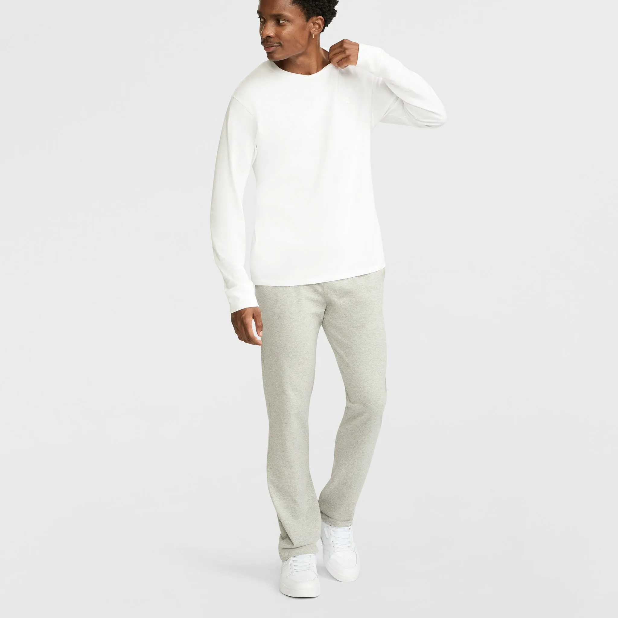 Lightweight Lounge Pants, Open Hem, C Logo Lounge & Leisure