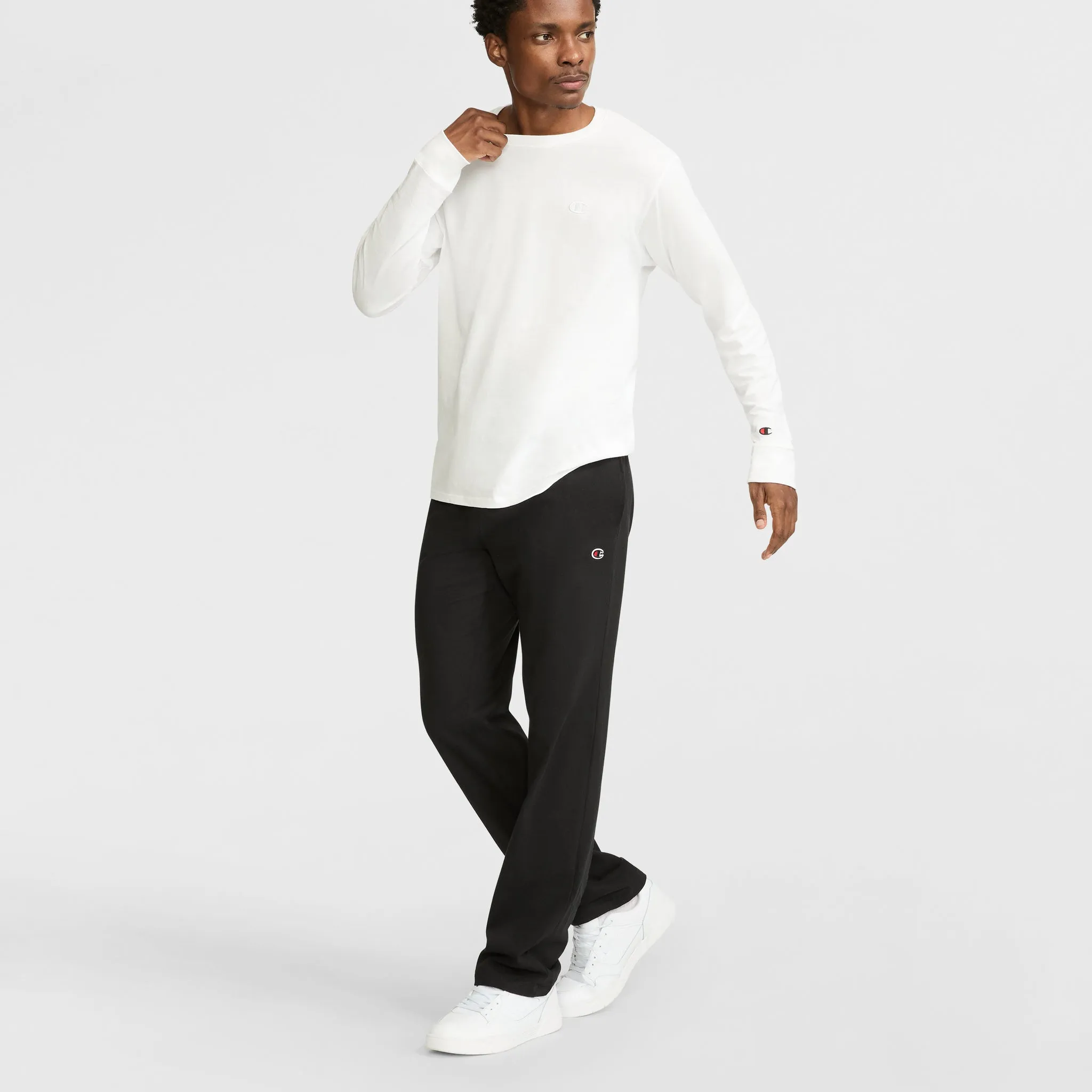 Lightweight Lounge Pants, Open Hem, C Logo Lounge & Leisure