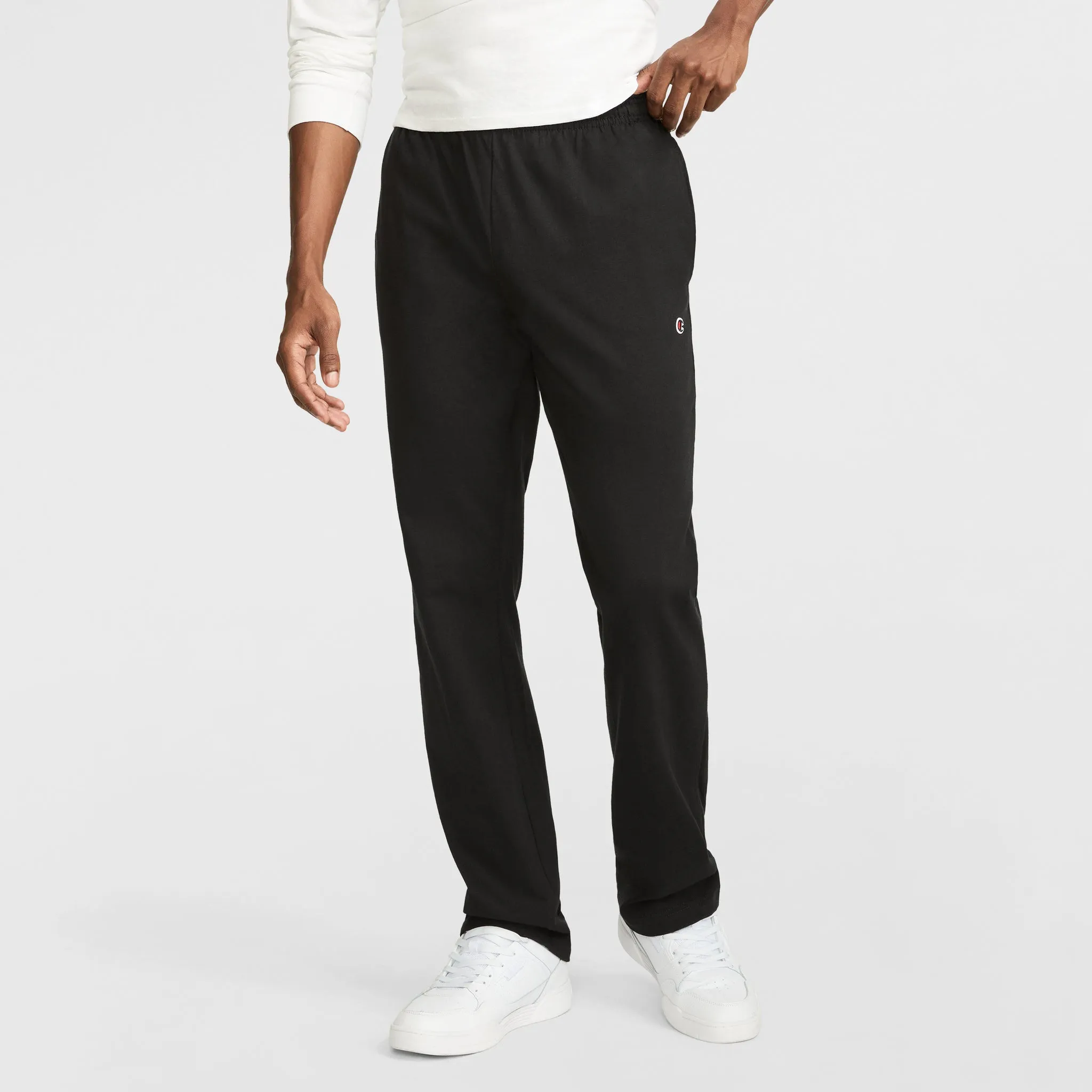 Lightweight Lounge Pants, Open Hem, C Logo Lounge & Leisure