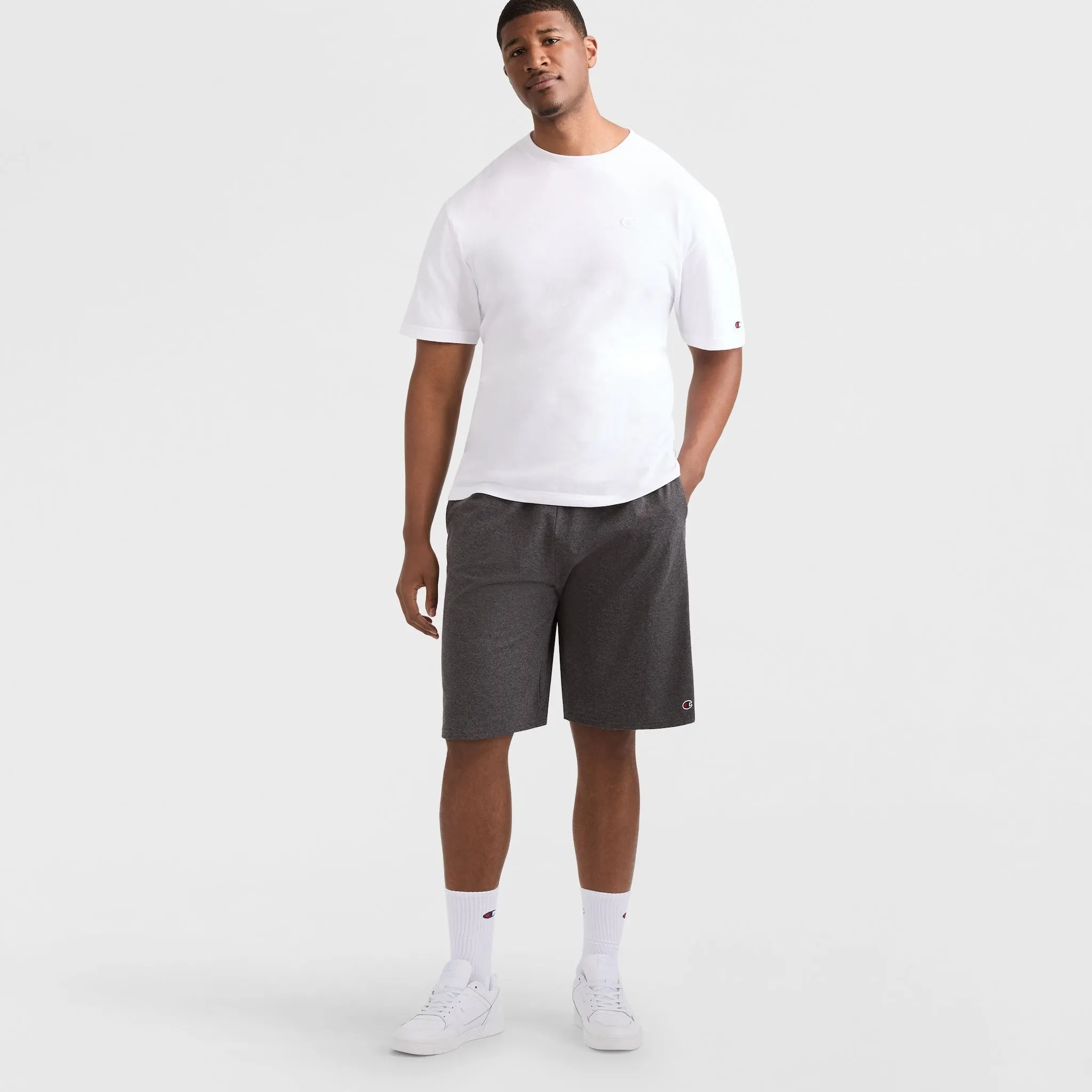 Lightweight Lounge Shorts, C Patch Logo - Big & Tall Lounge & Leisure