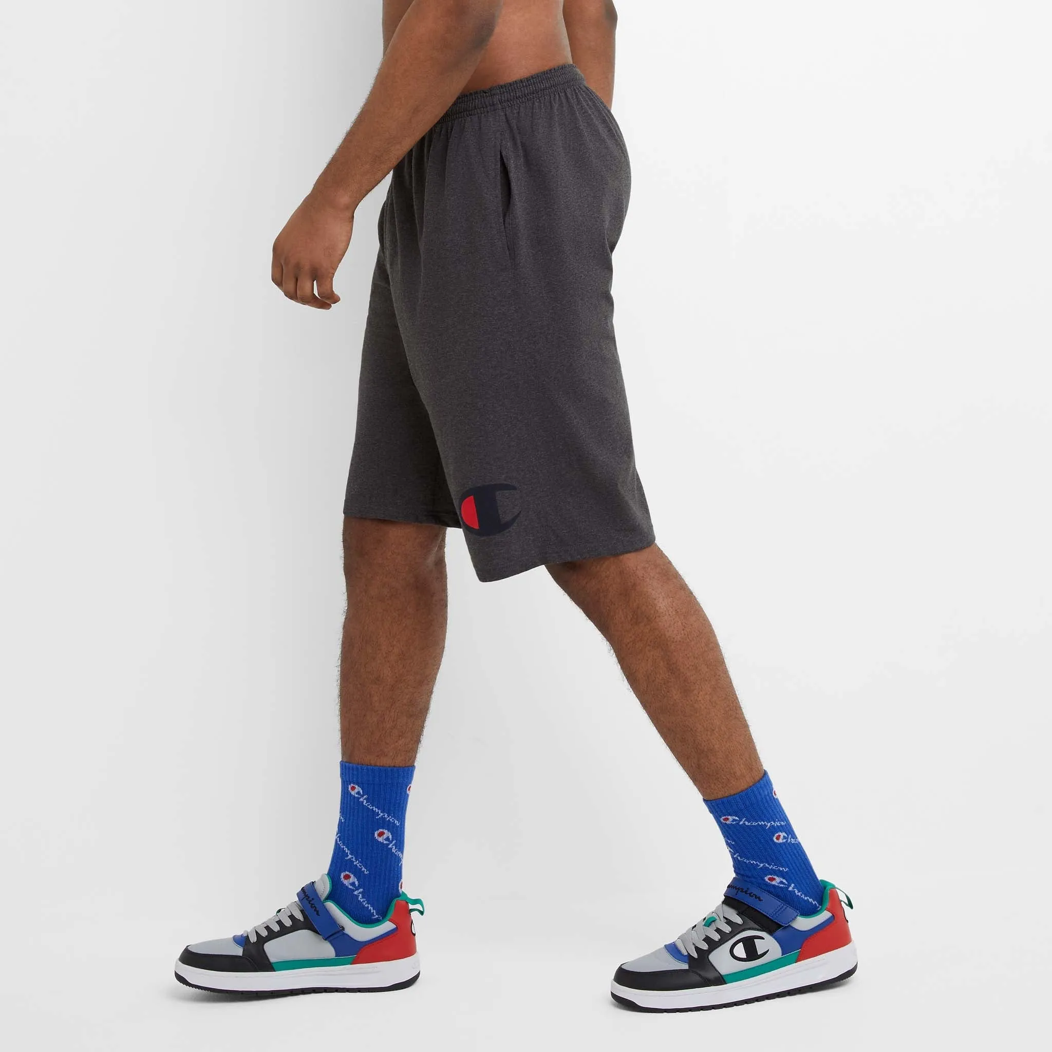 Lightweight Lounge Shorts, Graphic C Logo - Big & Tall Lounge & Leisure