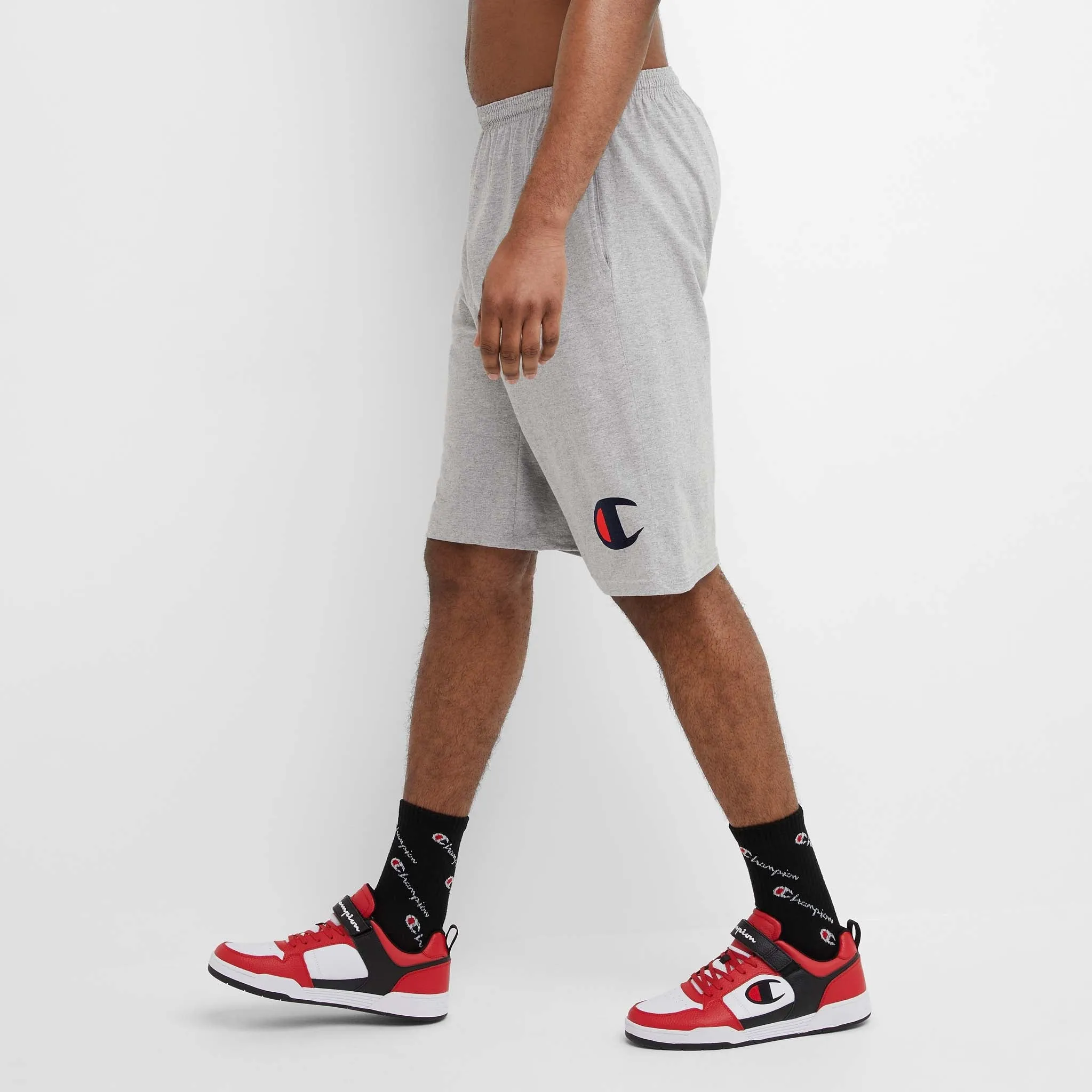 Lightweight Lounge Shorts, Graphic C Logo - Big & Tall Lounge & Leisure