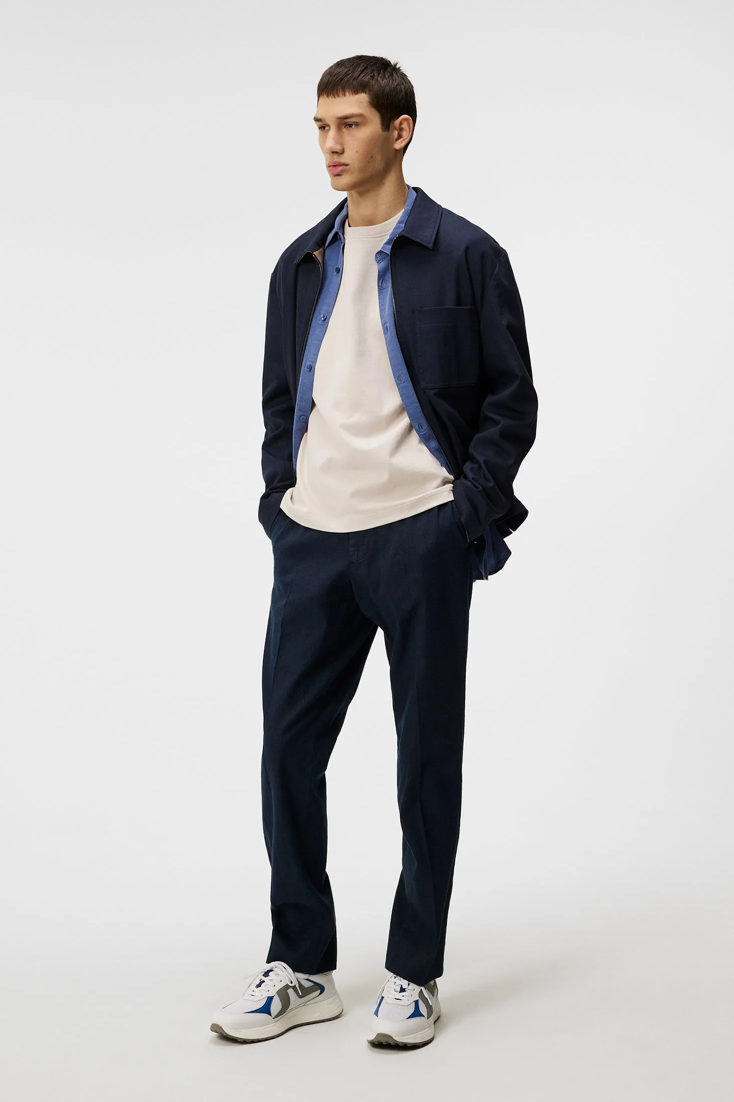 Lois Linen Stretch Pants Everyday Casual Wear