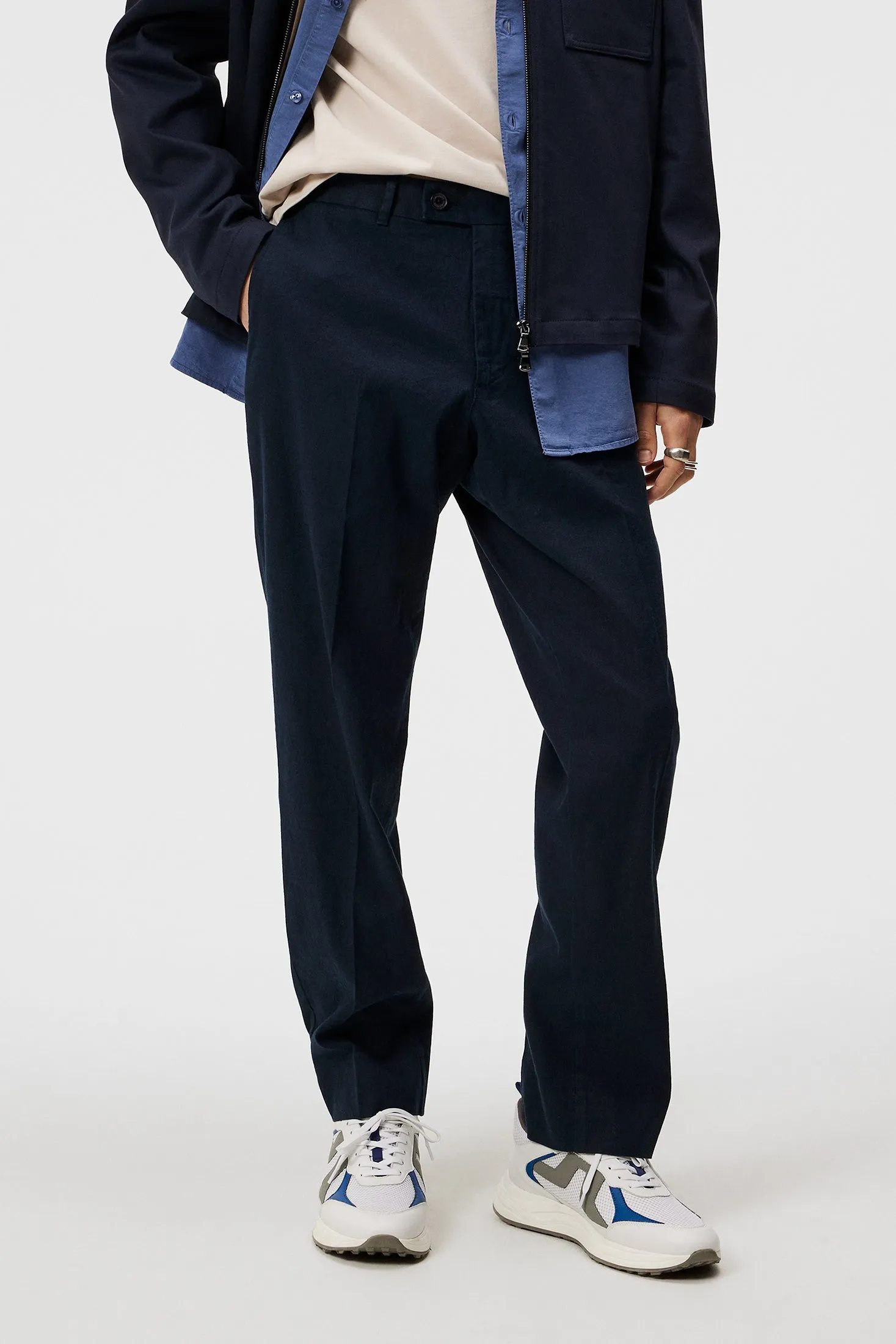Lois Linen Stretch Pants Everyday Casual Wear