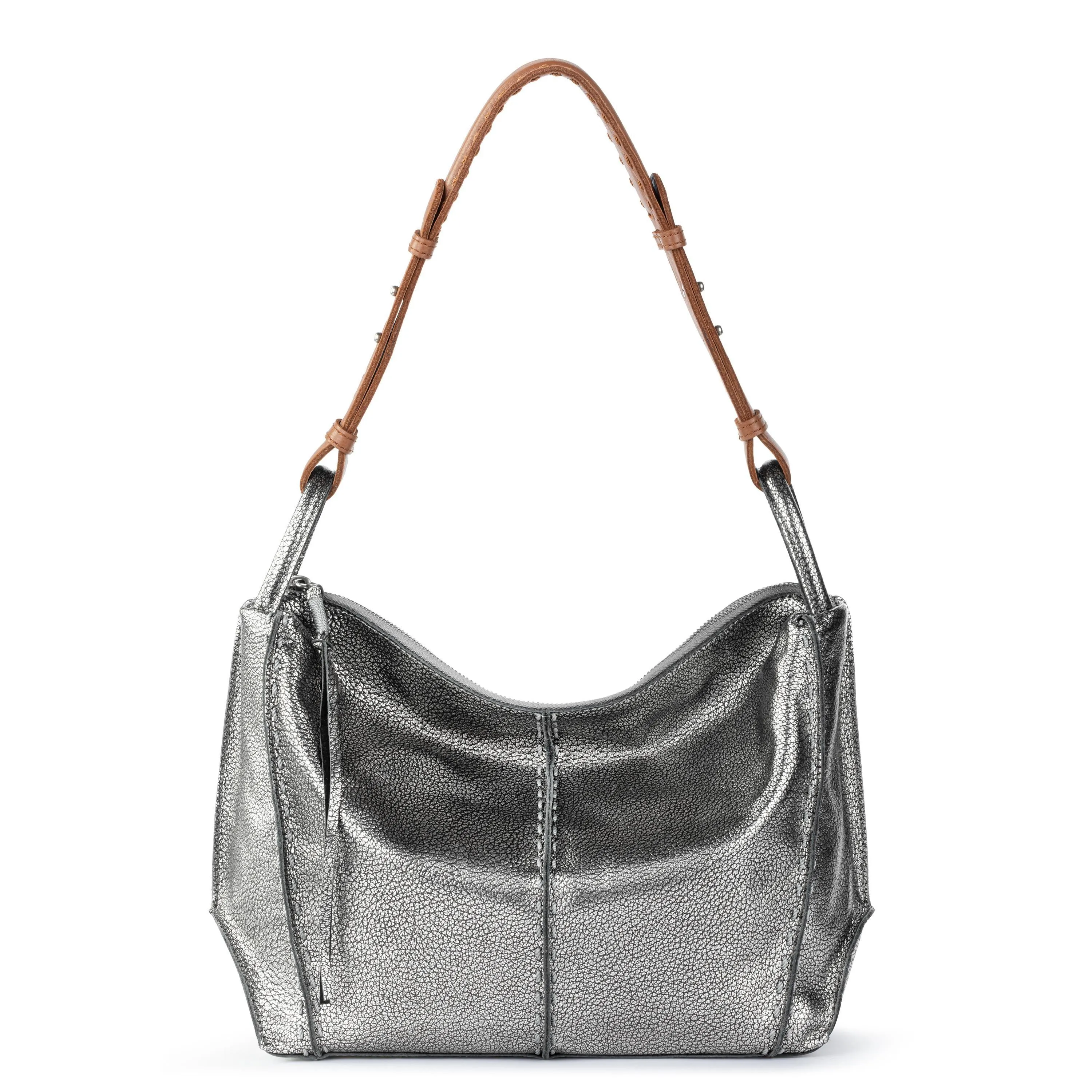 Los Feliz Hobo - Leather - Dark Silver City Stroll