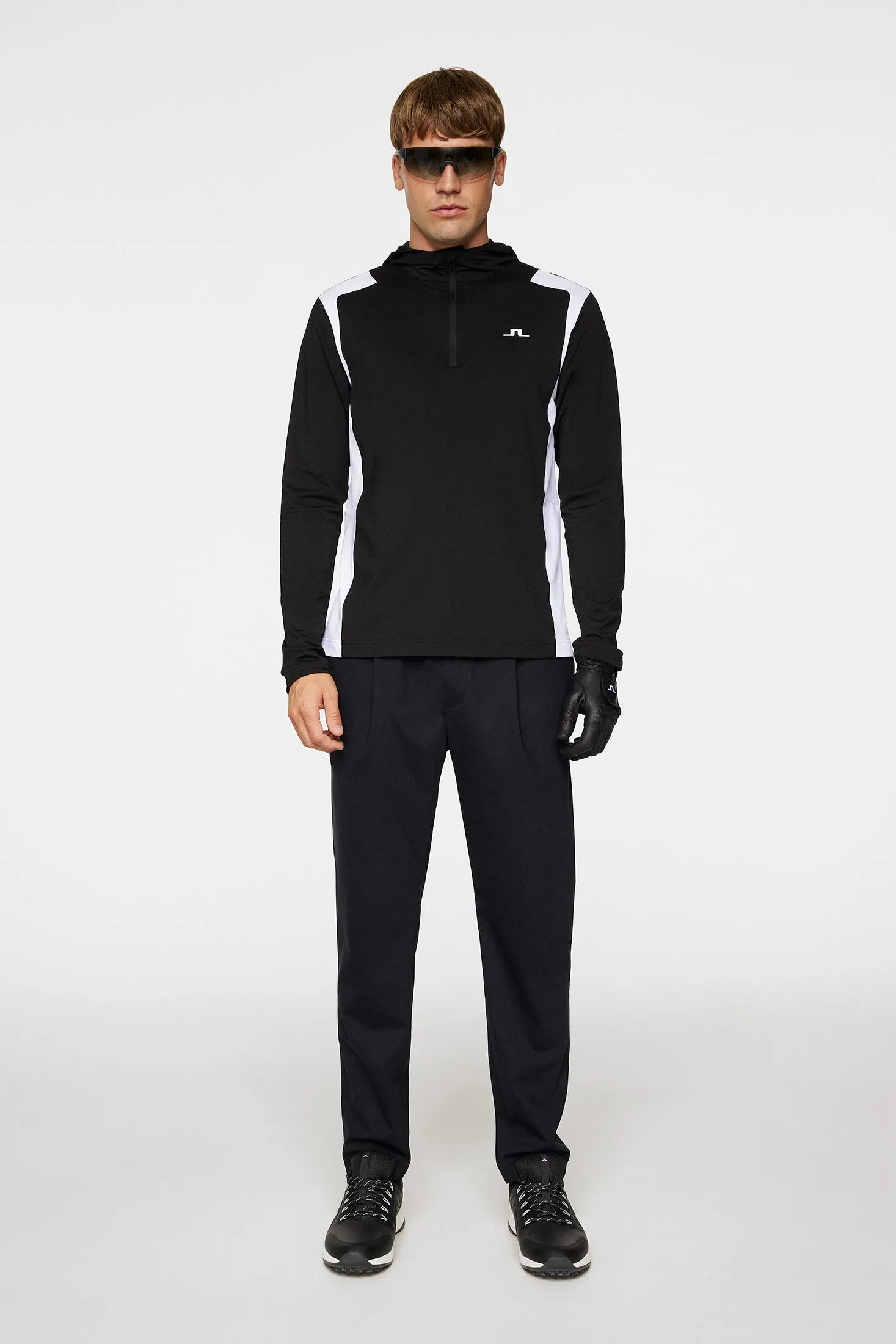 Lukas Quarter Zip Hood Relaxed Lounge Fit