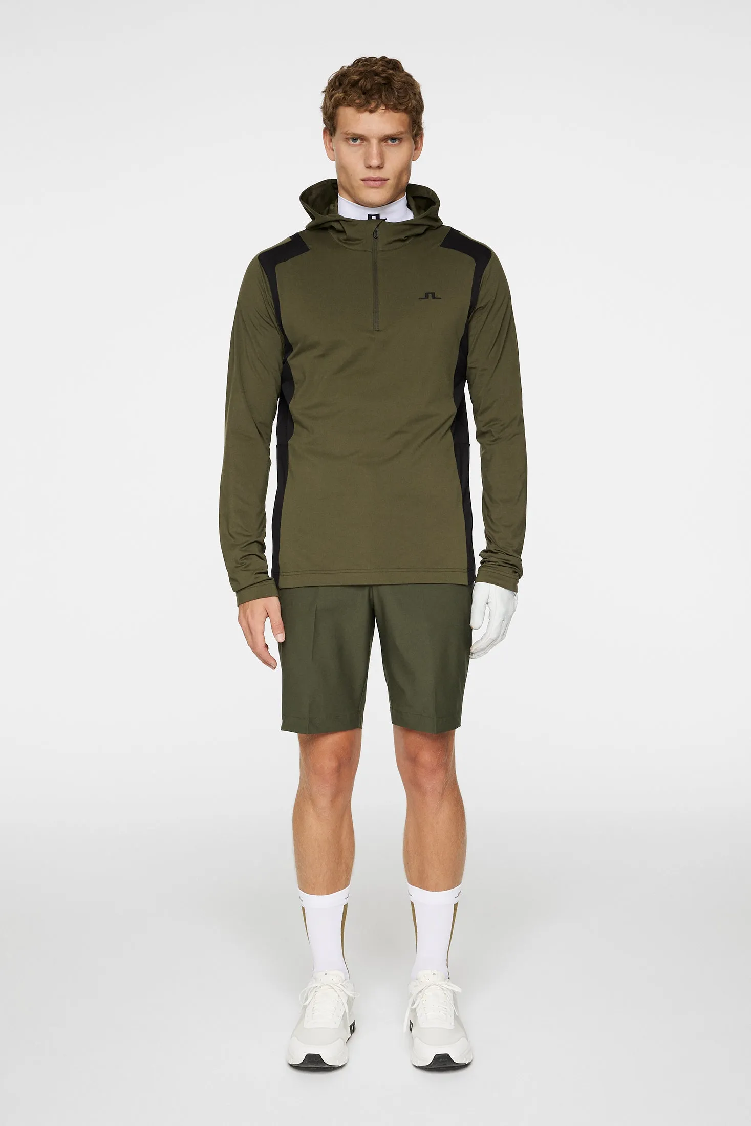 Lukas Quarter Zip Hood Relaxed Lounge Fit
