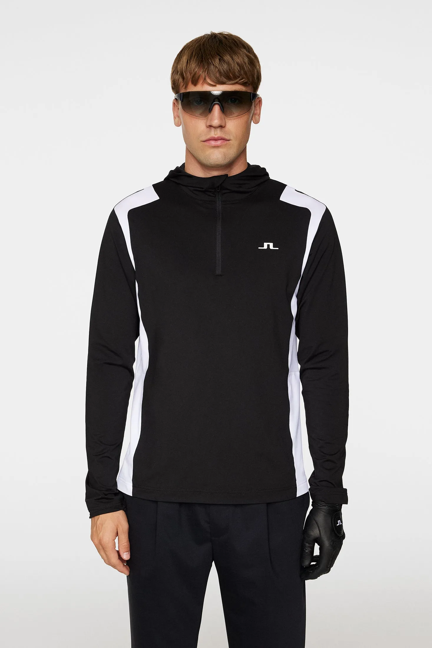 Lukas Quarter Zip Hood Relaxed Lounge Fit
