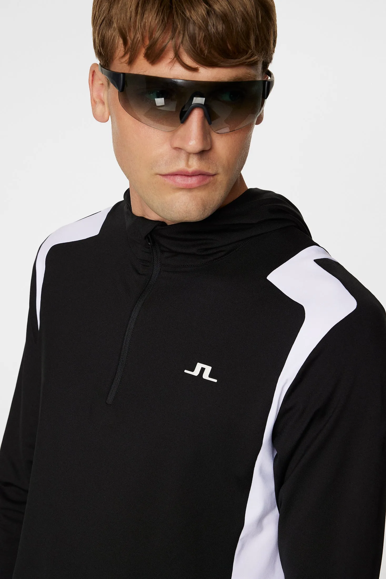 Lukas Quarter Zip Hood Relaxed Lounge Fit