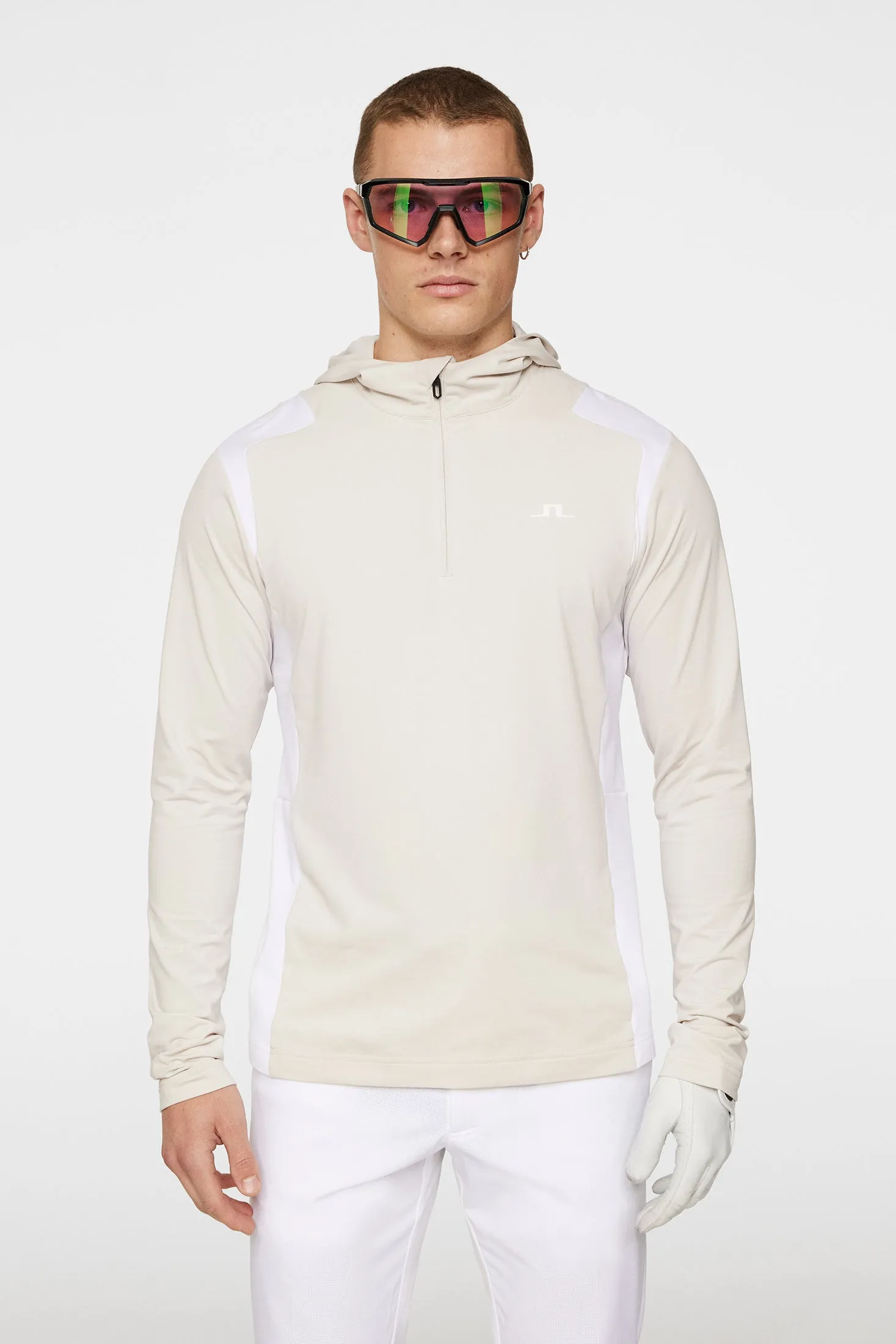 Lukas Quarter Zip Hood Relaxed Lounge Fit