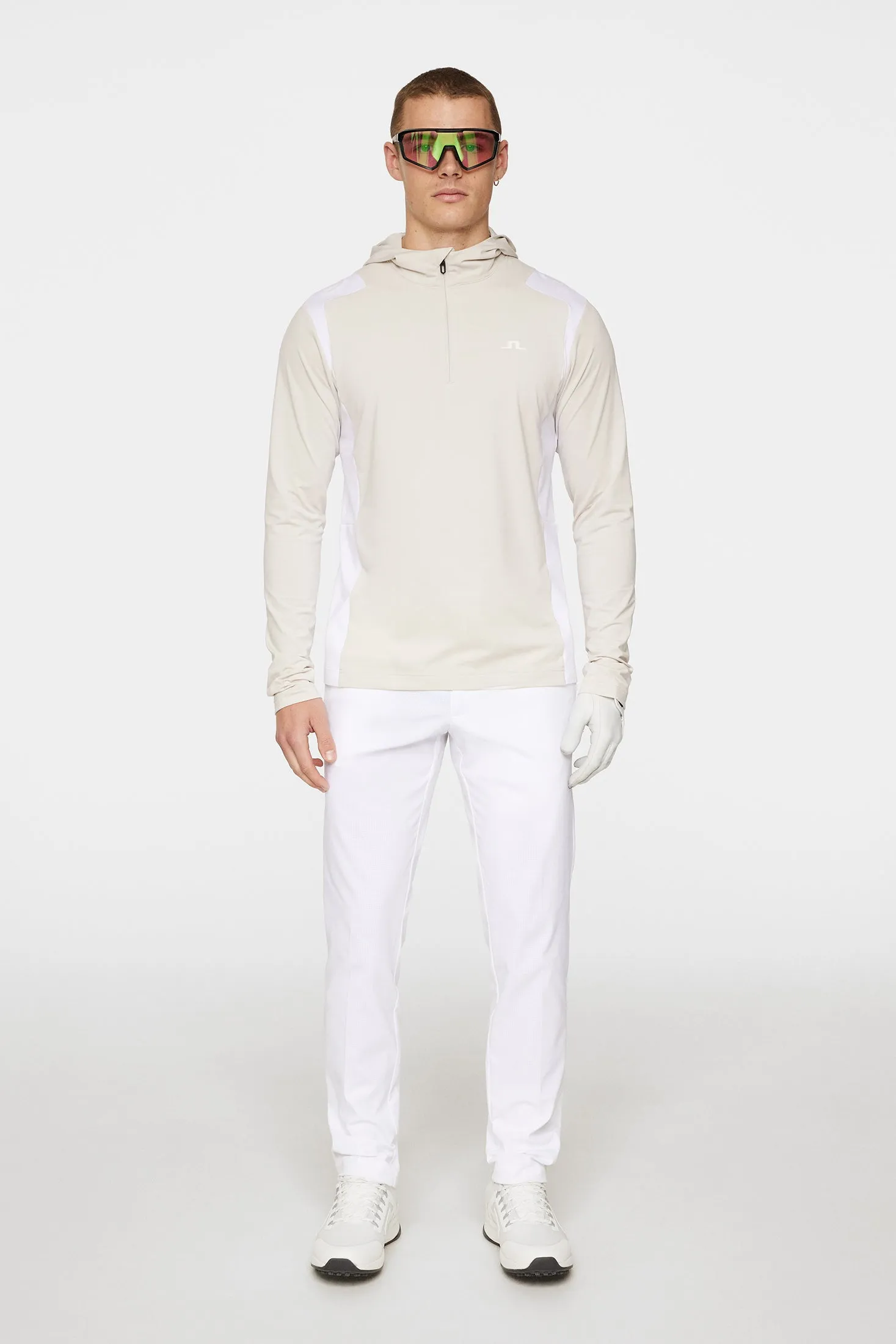 Lukas Quarter Zip Hood Relaxed Lounge Fit