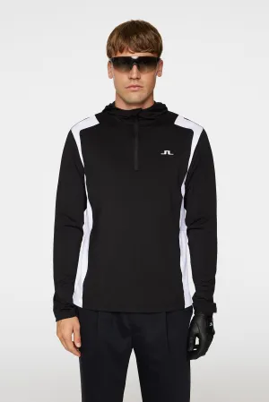 Lukas Quarter Zip Hood Relaxed Lounge Fit