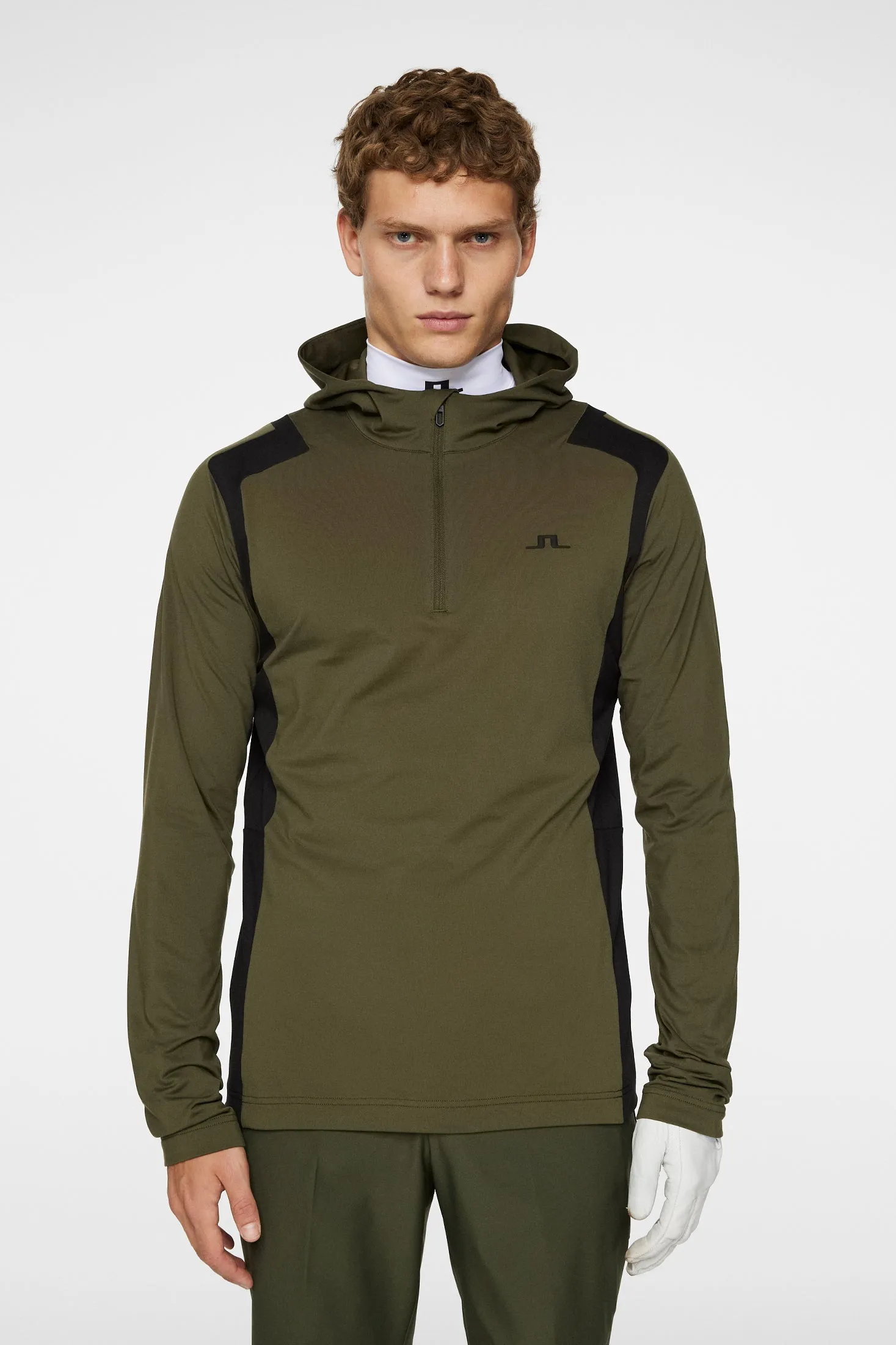 Lukas Quarter Zip Hood Relaxed Lounge Fit