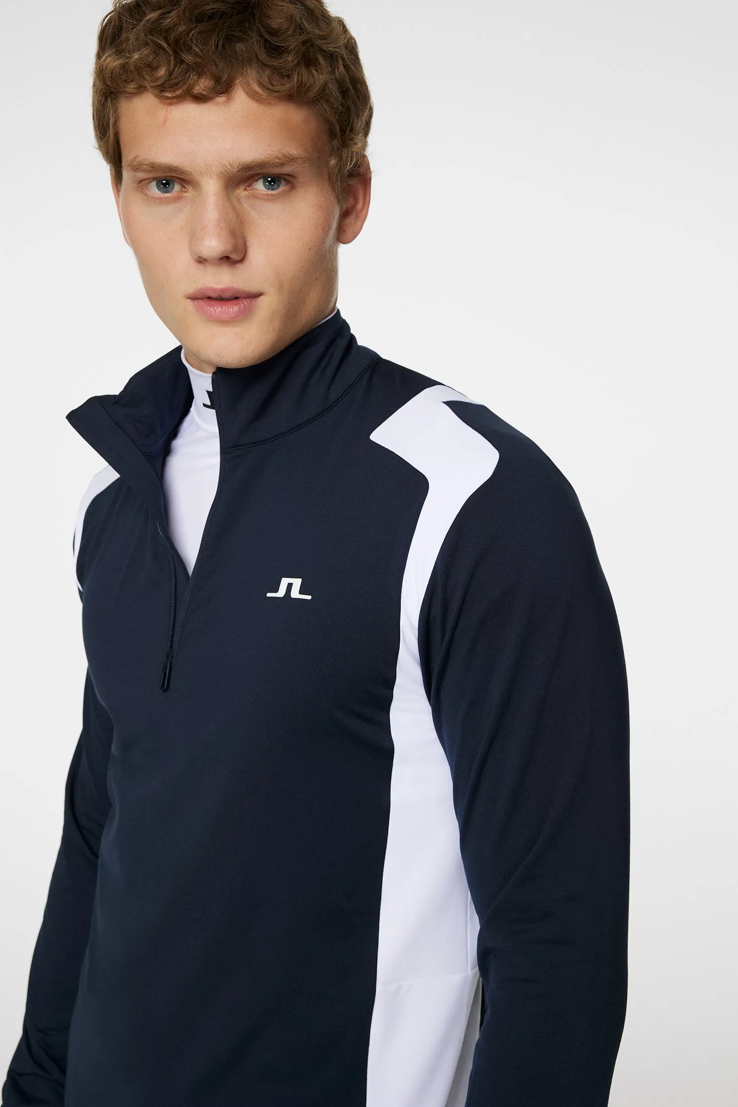 Lukas Quarter Zip Mid Layer Relaxed Lounge Fit