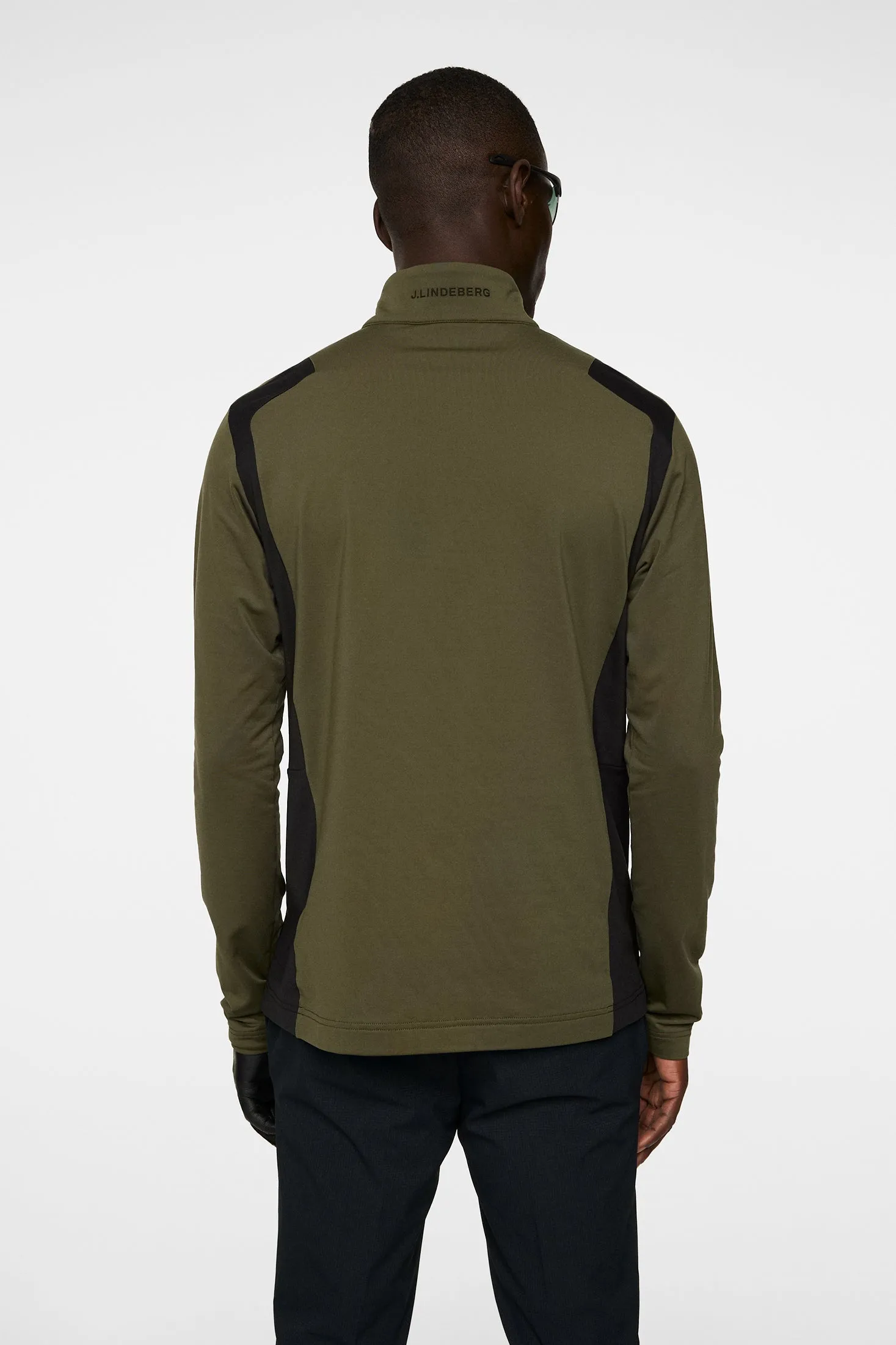 Lukas Quarter Zip Mid Layer Relaxed Lounge Fit