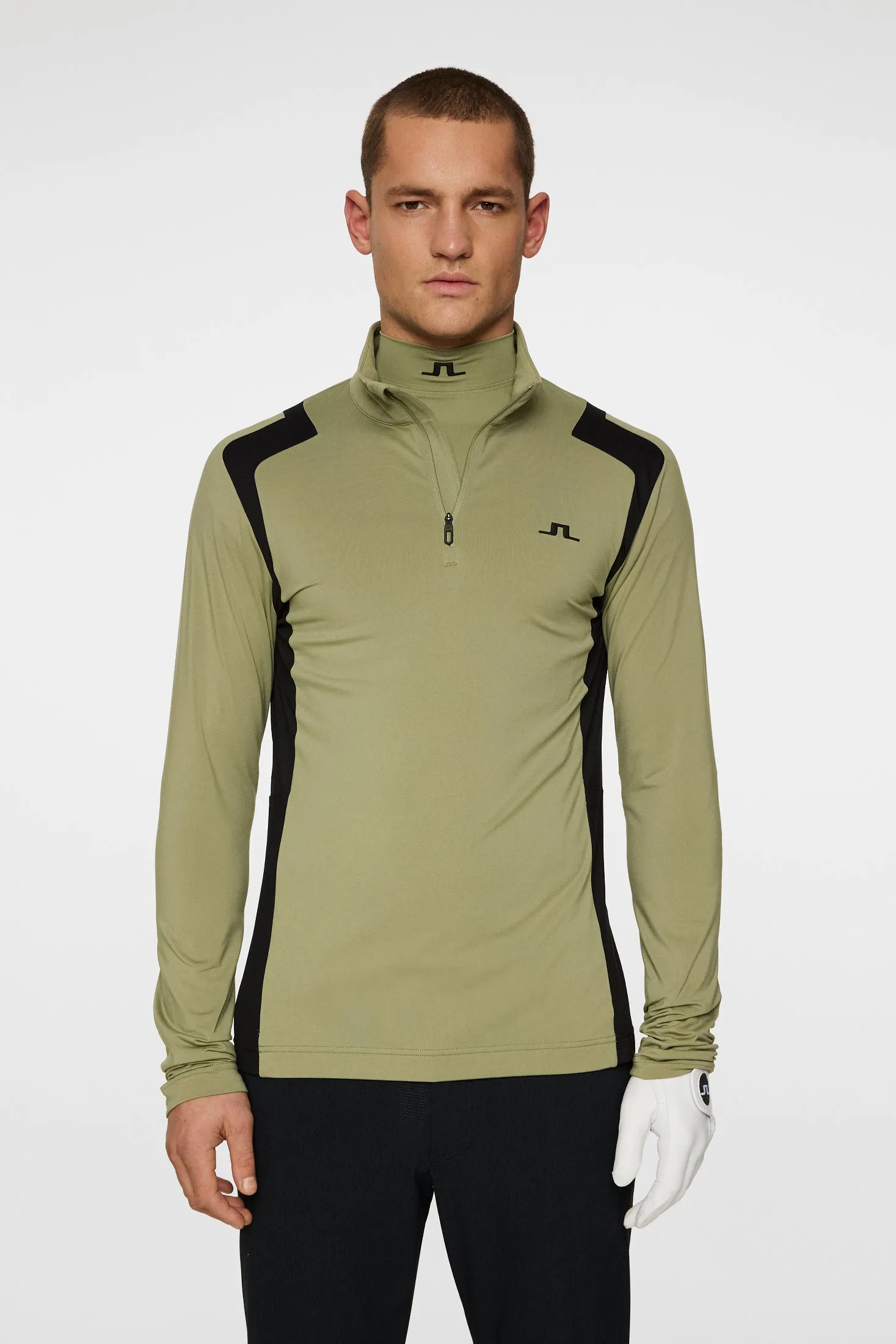 Lukas Quarter Zip Mid Layer Relaxed Lounge Fit