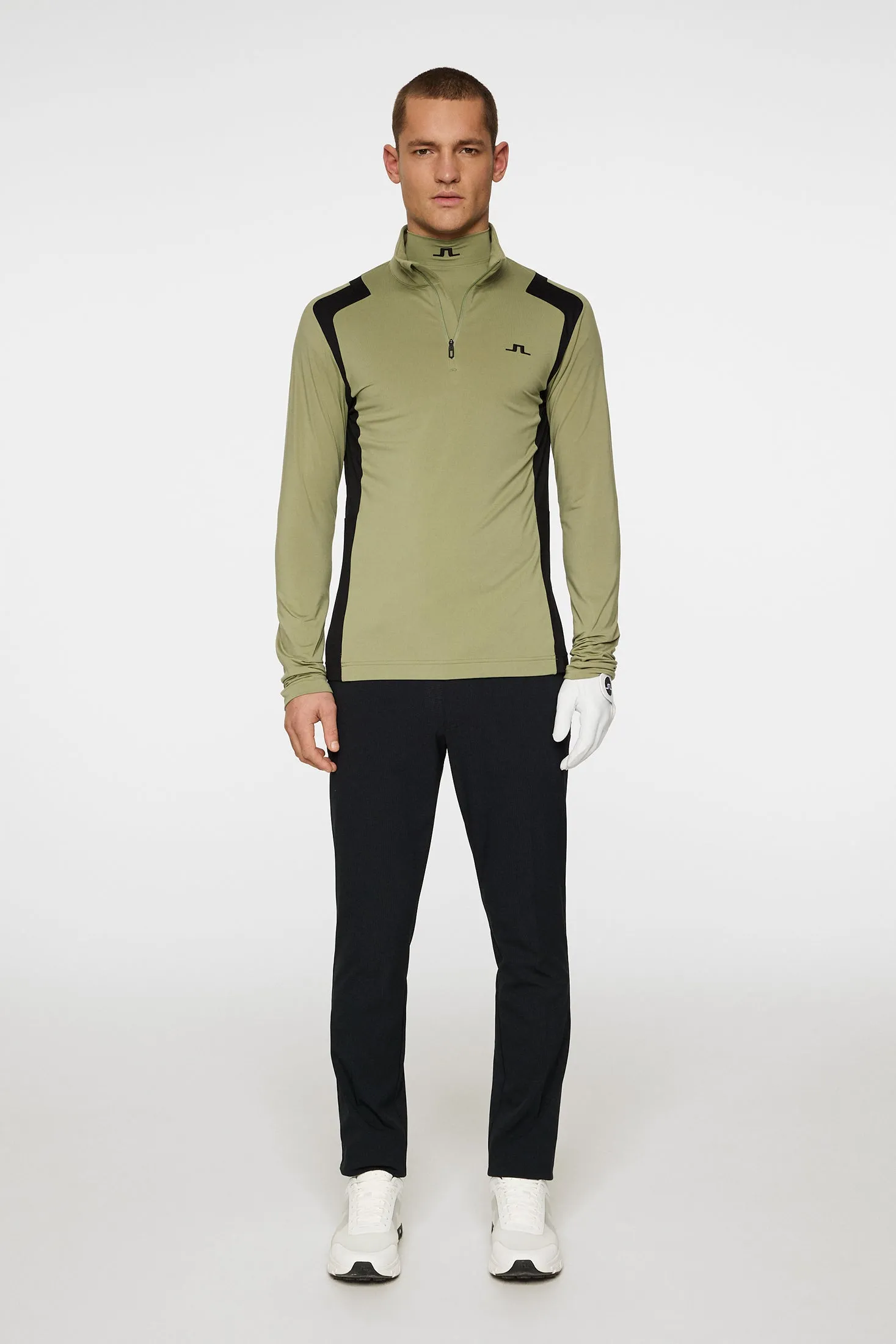 Lukas Quarter Zip Mid Layer Relaxed Lounge Fit