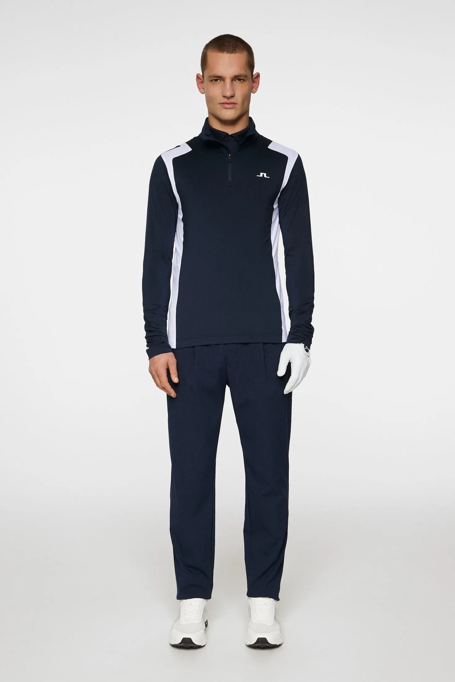 Lukas Quarter Zip Mid Layer Relaxed Lounge Fit