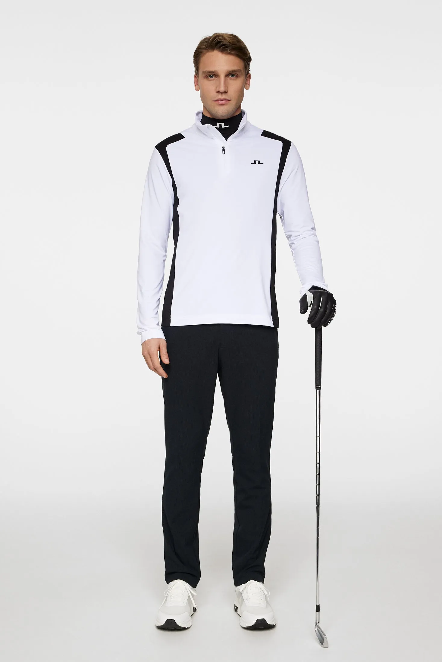 Lukas Quarter Zip Mid Layer Relaxed Lounge Fit