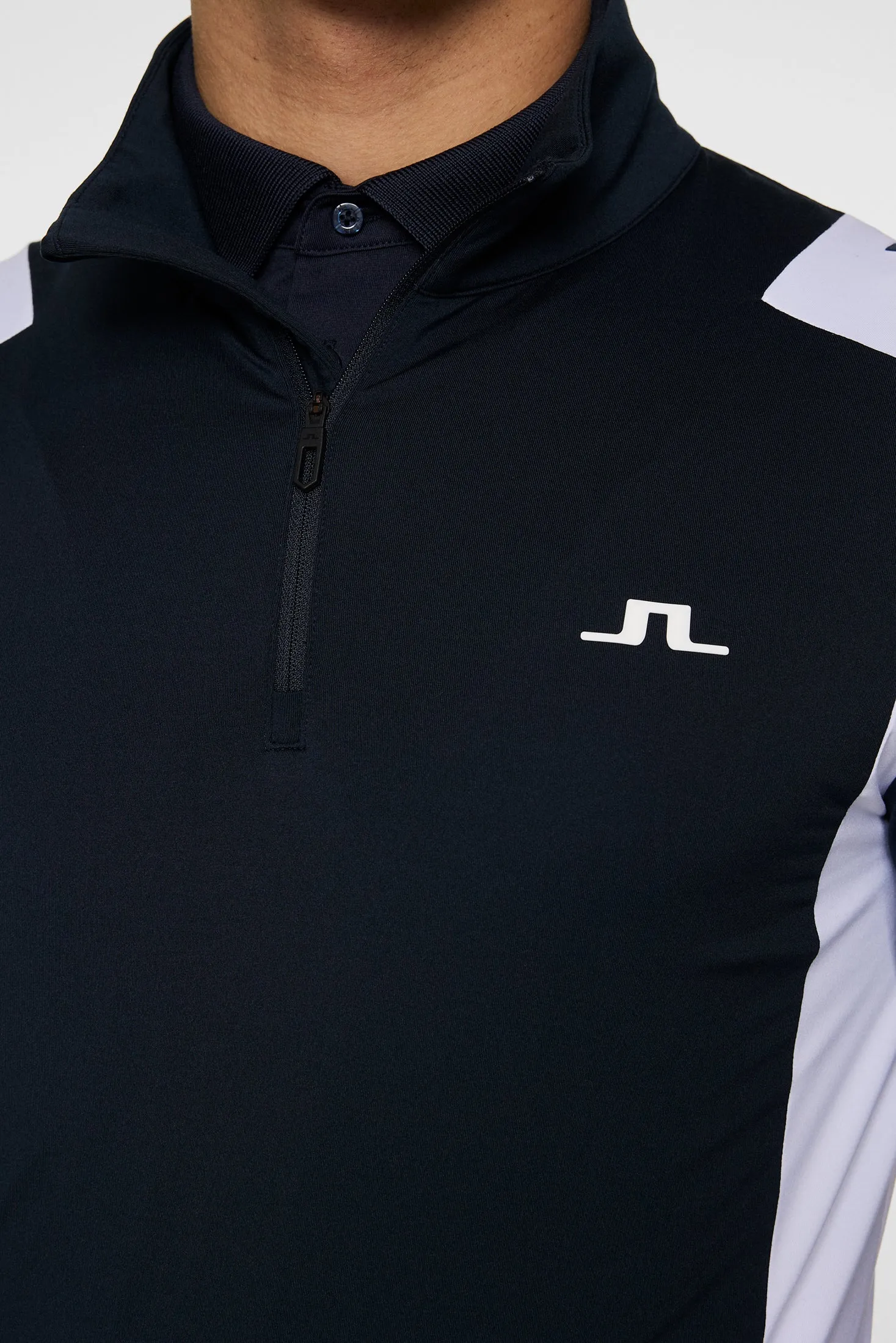 Lukas Quarter Zip Mid Layer Relaxed Lounge Fit