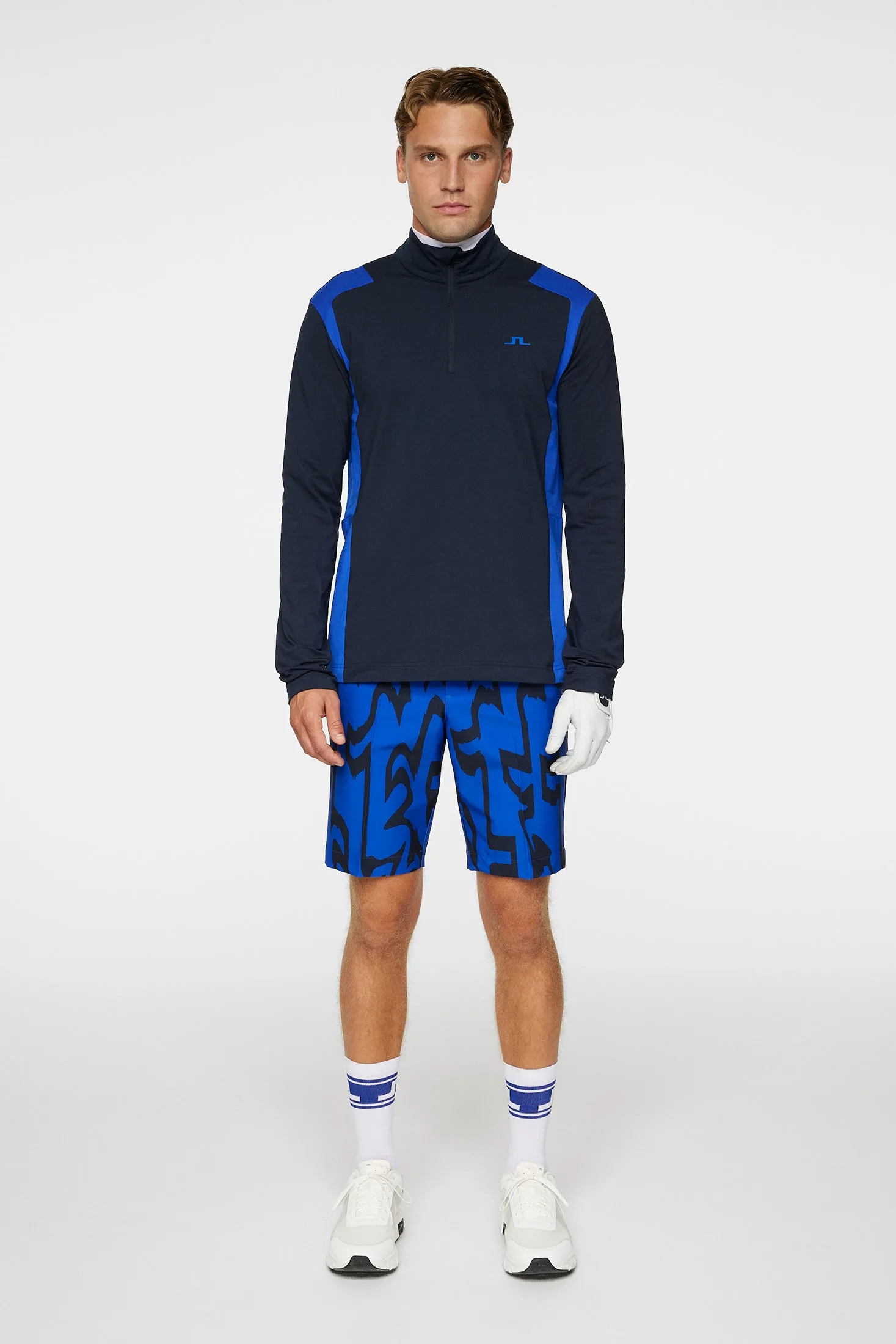 Lukas Quarter Zip Mid Layer Relaxed Lounge Fit
