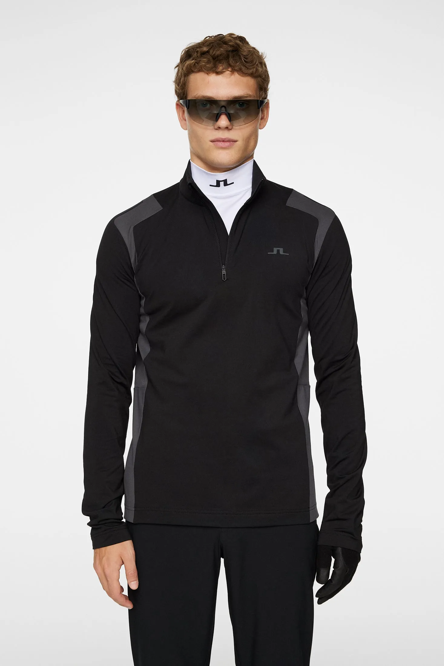 Lukas Quarter Zip Mid Layer Relaxed Lounge Fit