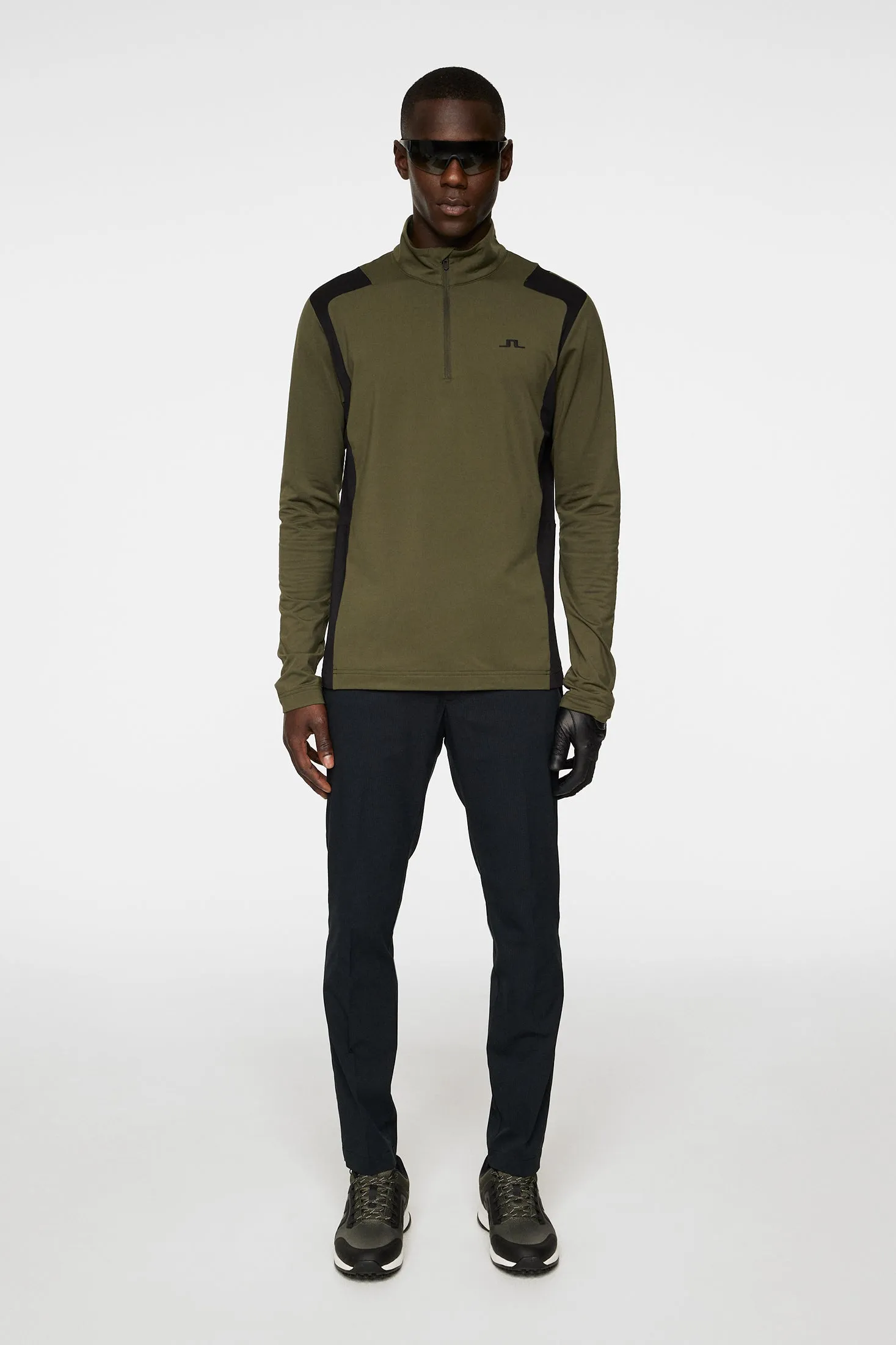 Lukas Quarter Zip Mid Layer Relaxed Lounge Fit