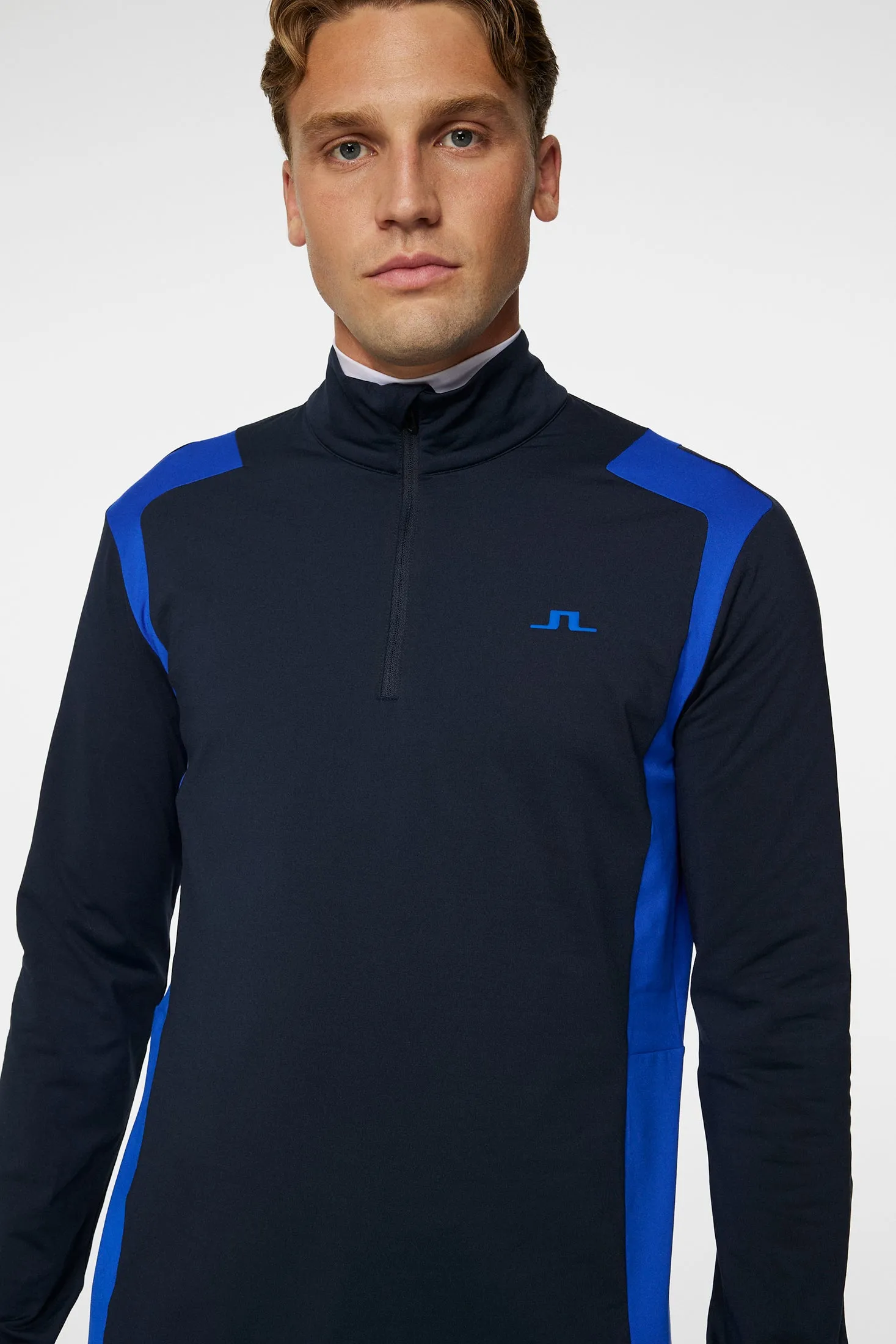 Lukas Quarter Zip Mid Layer Relaxed Lounge Fit