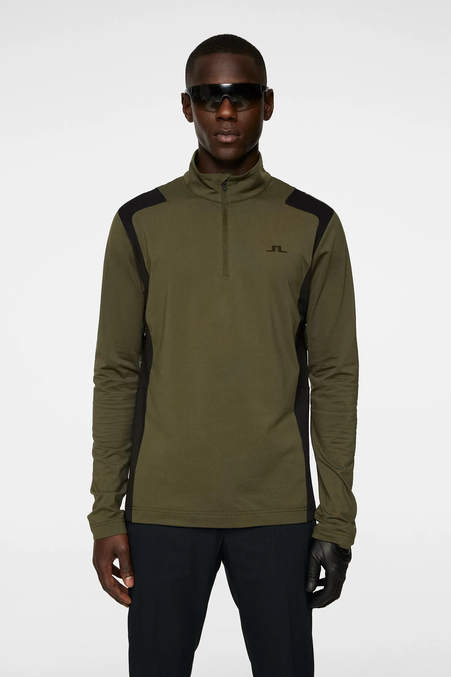 Lukas Quarter Zip Mid Layer Relaxed Lounge Fit