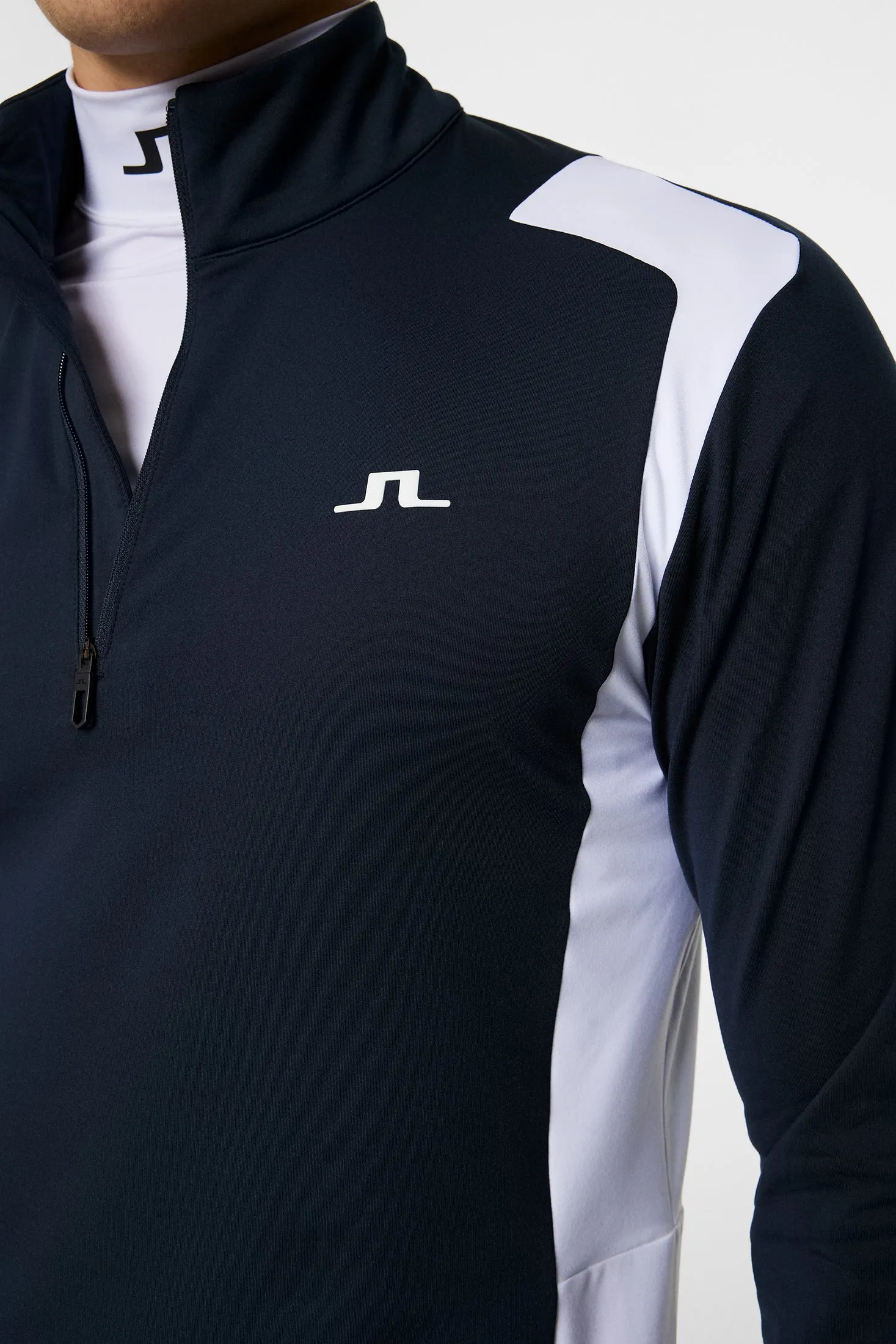 Lukas Quarter Zip Mid Layer Relaxed Lounge Fit