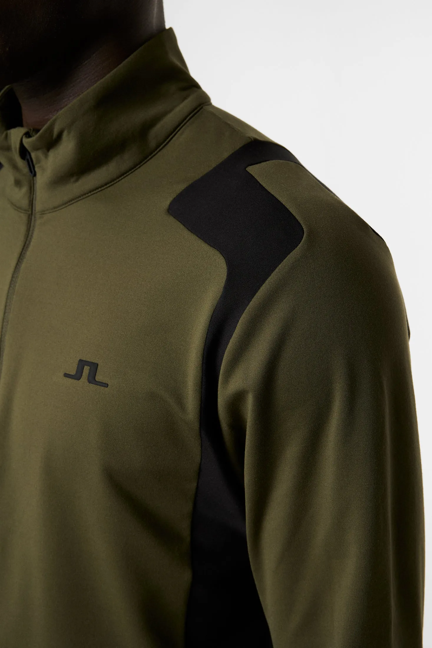 Lukas Quarter Zip Mid Layer Relaxed Lounge Fit