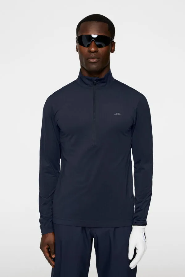 Luke Half Zip Mid Layer Relaxed Lounge Fit