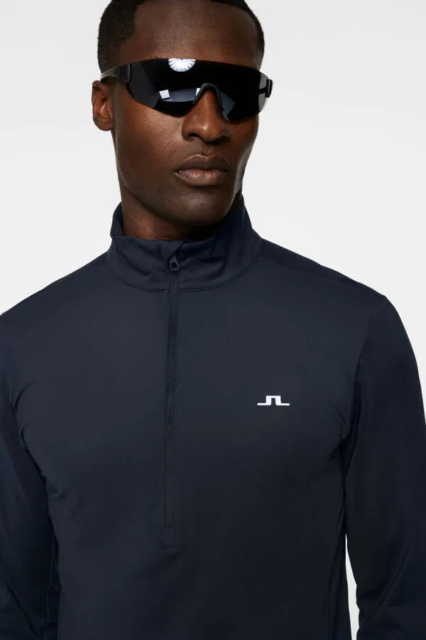 Luke Half Zip Mid Layer Relaxed Lounge Fit