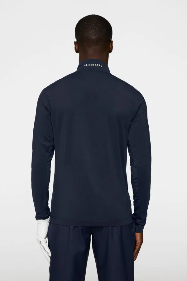 Luke Half Zip Mid Layer Relaxed Lounge Fit