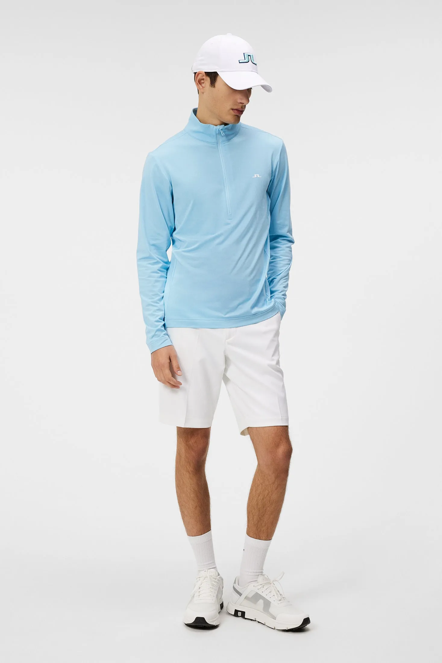 Luke Quarter Zip Mid Layer Relaxed Lounge Fit