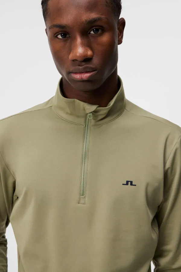 Luke Quarter Zip Mid Layer Relaxed Lounge Fit