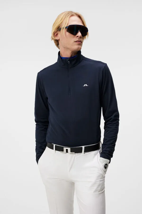 Luke Quarter Zip Mid Layer Relaxed Lounge Fit