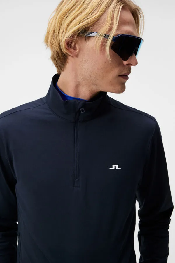 Luke Quarter Zip Mid Layer Relaxed Lounge Fit
