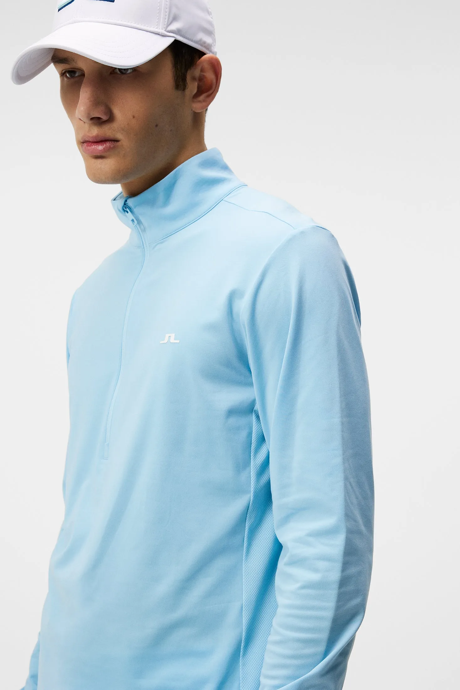 Luke Quarter Zip Mid Layer Relaxed Lounge Fit