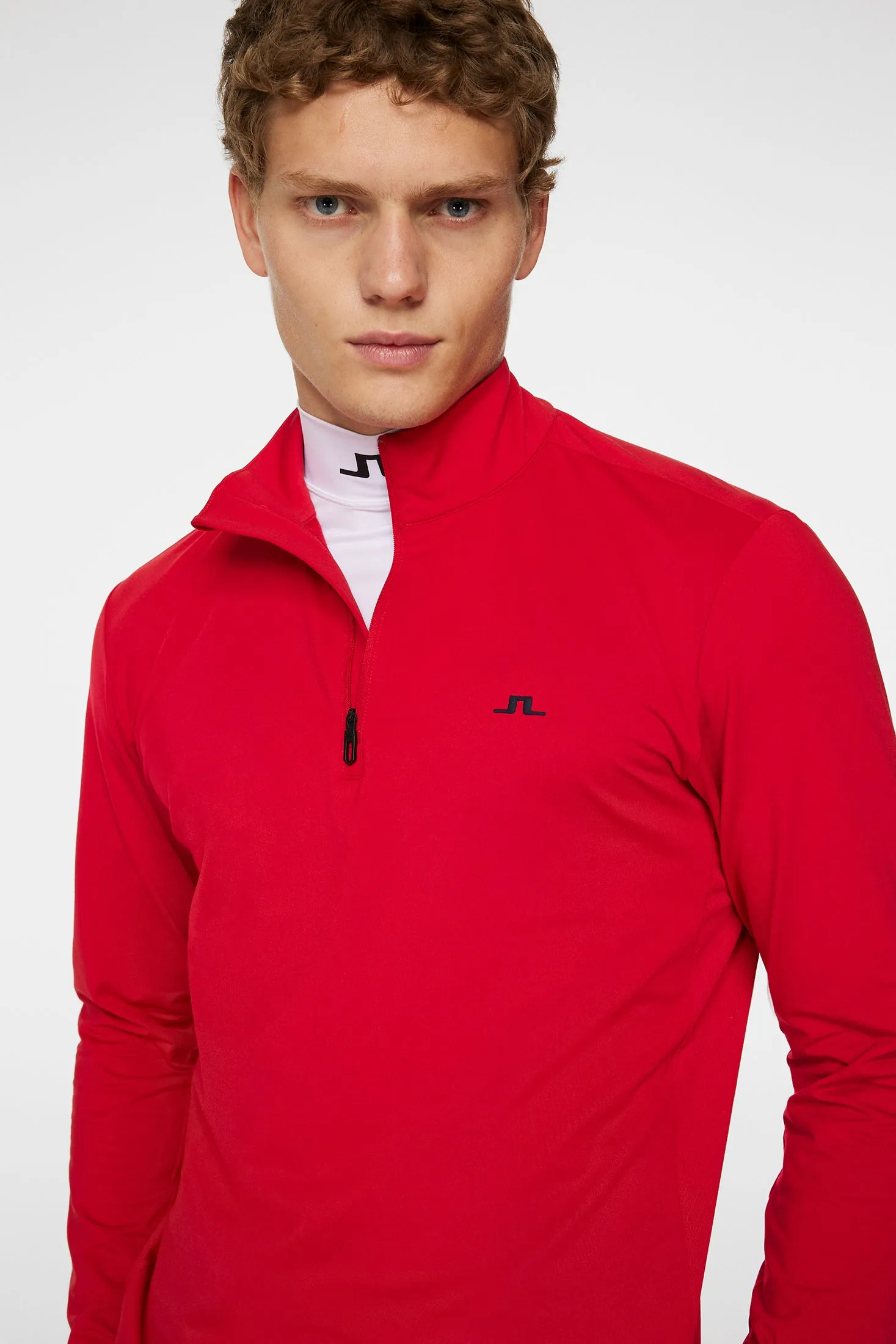 Luke Quarter Zip Mid Layer Relaxed Lounge Fit