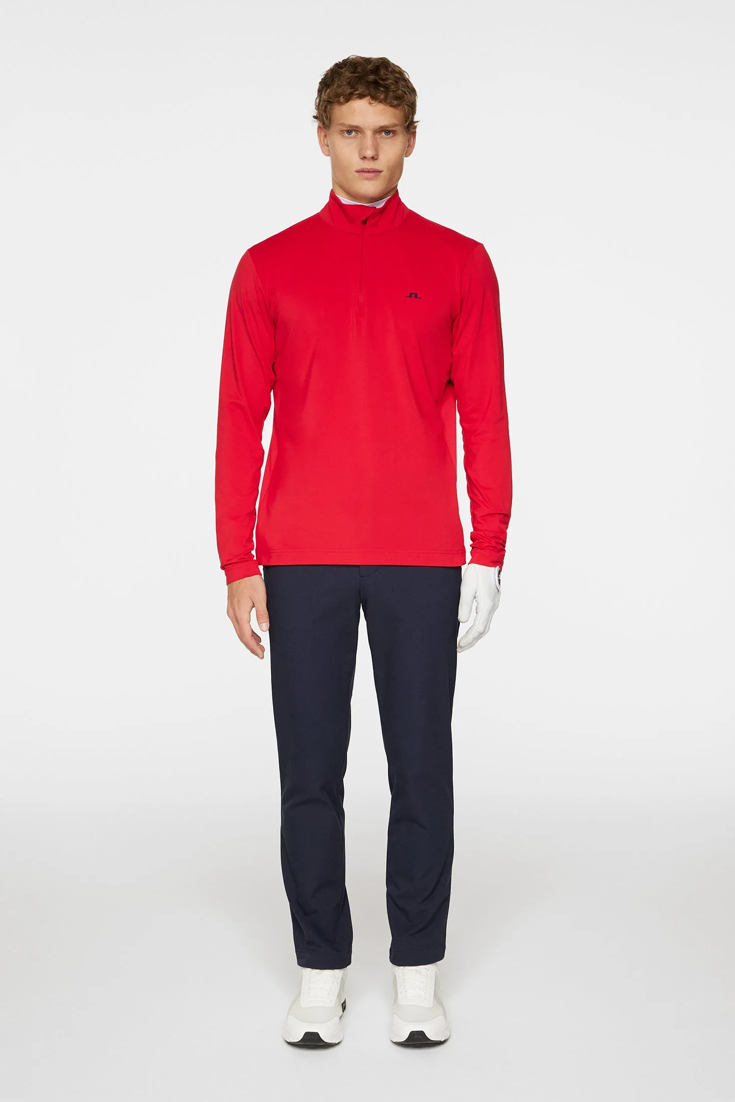 Luke Quarter Zip Mid Layer Relaxed Lounge Fit