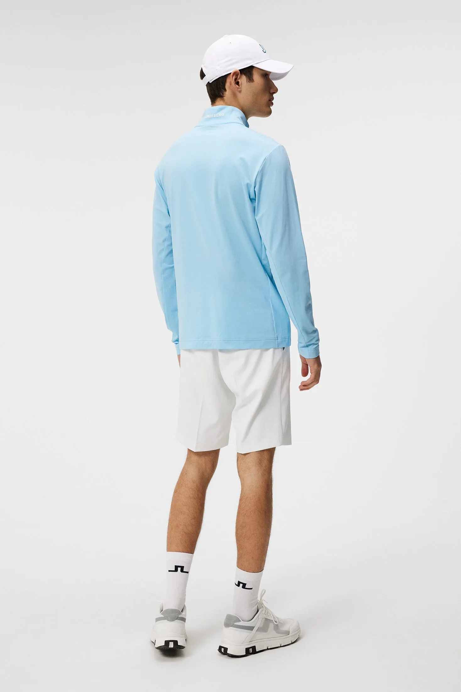 Luke Quarter Zip Mid Layer Relaxed Lounge Fit