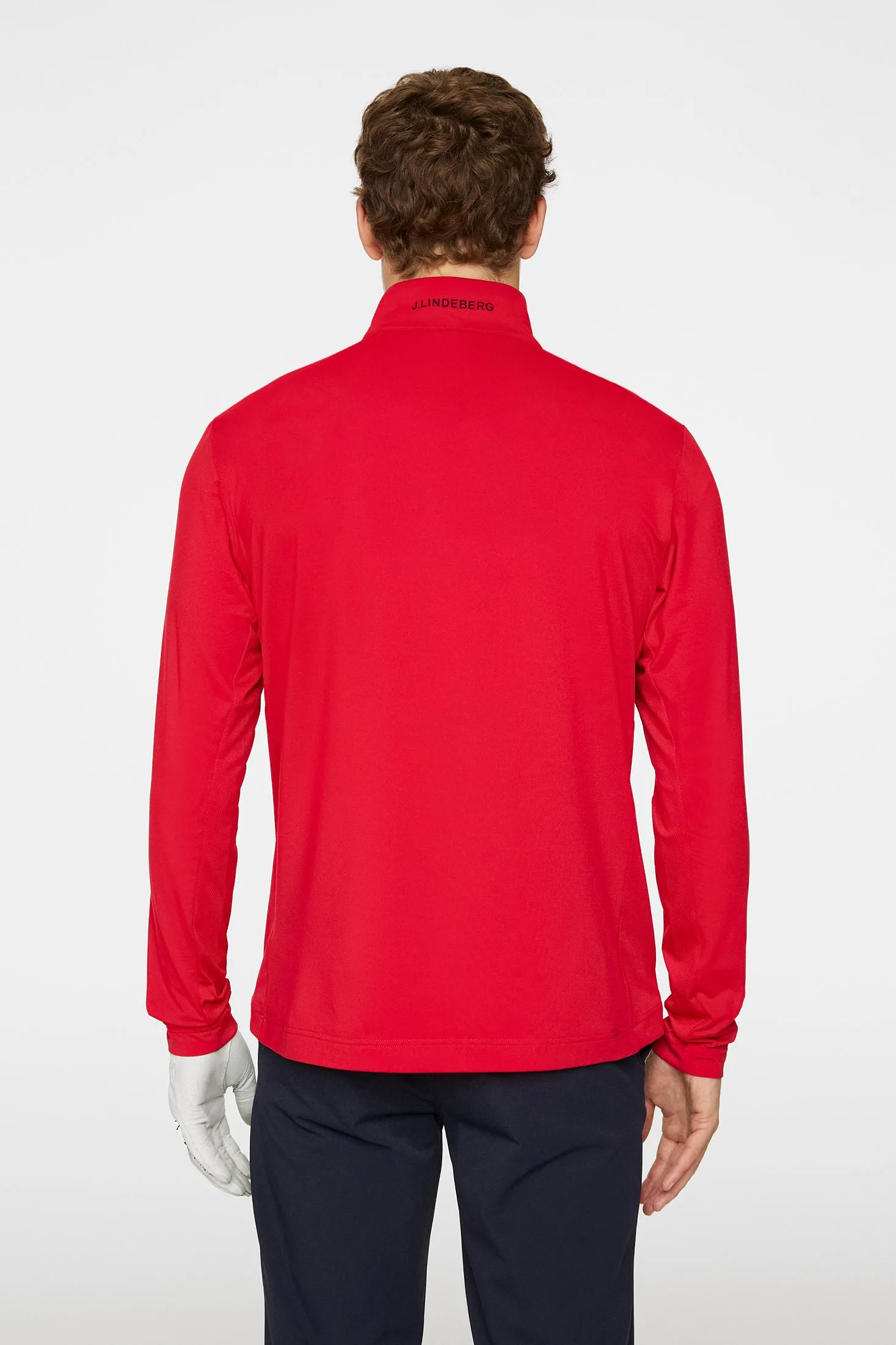 Luke Quarter Zip Mid Layer Relaxed Lounge Fit