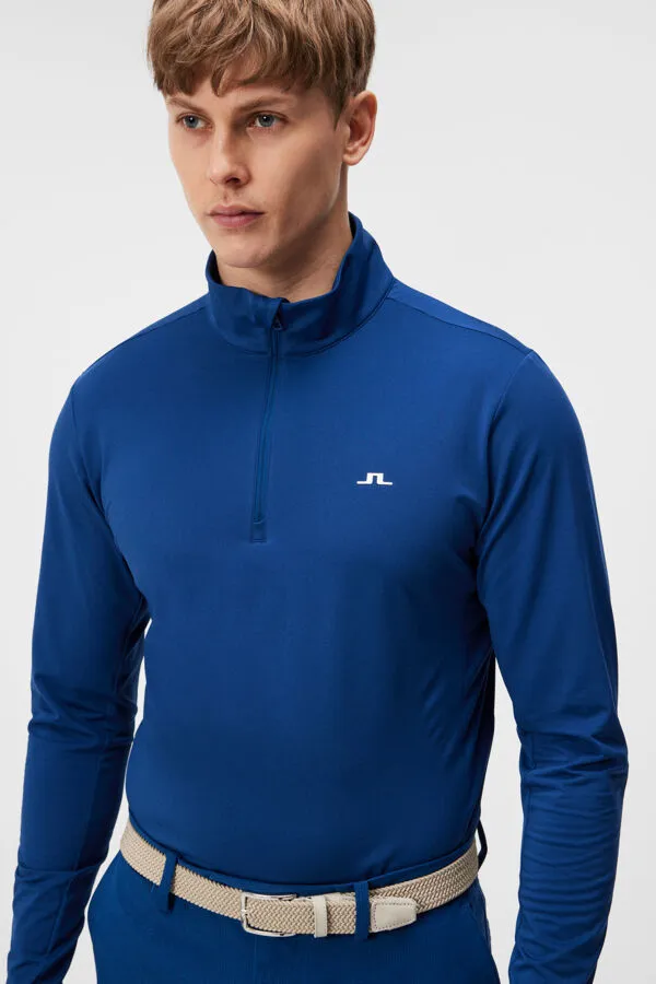 Luke Quarter Zip Mid Layer Relaxed Lounge Fit
