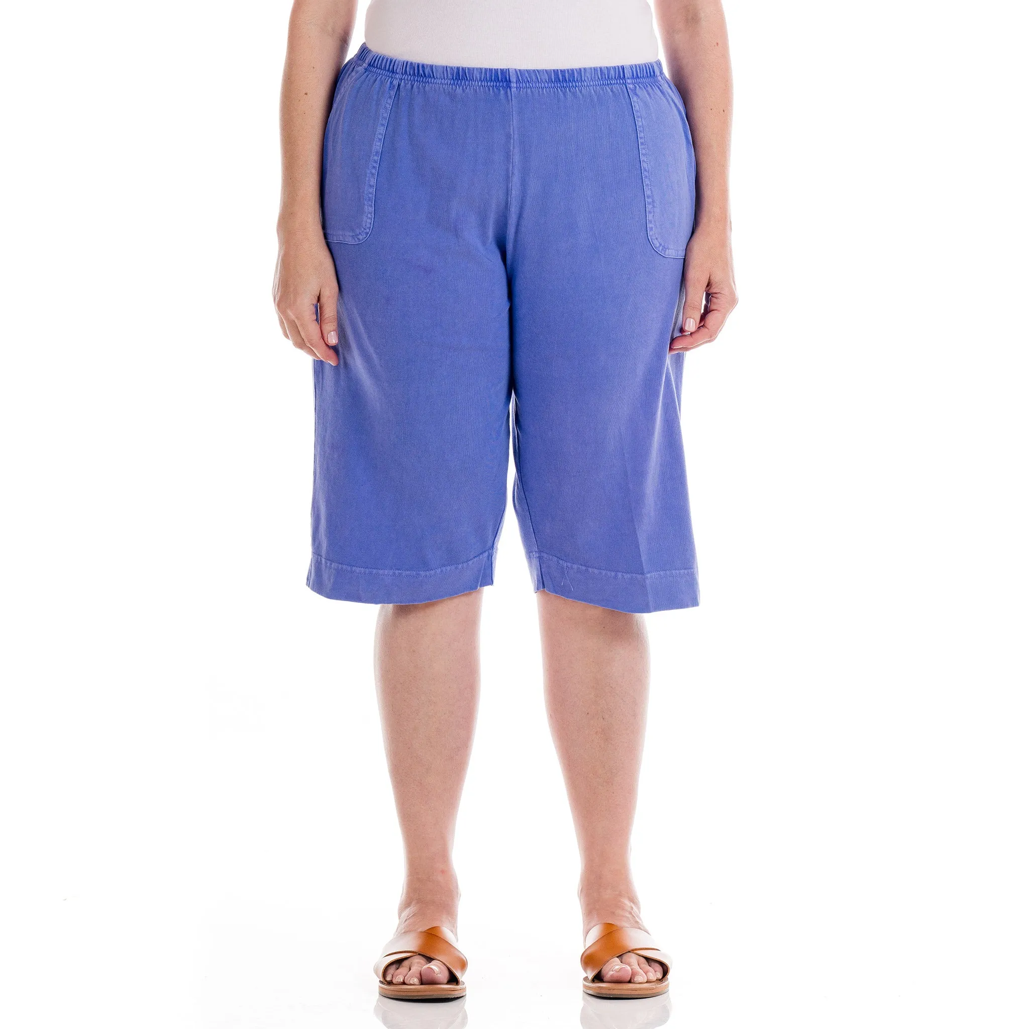 Marco Pocket Pedal Pushers | Plus Size Weekend Relaxed Look