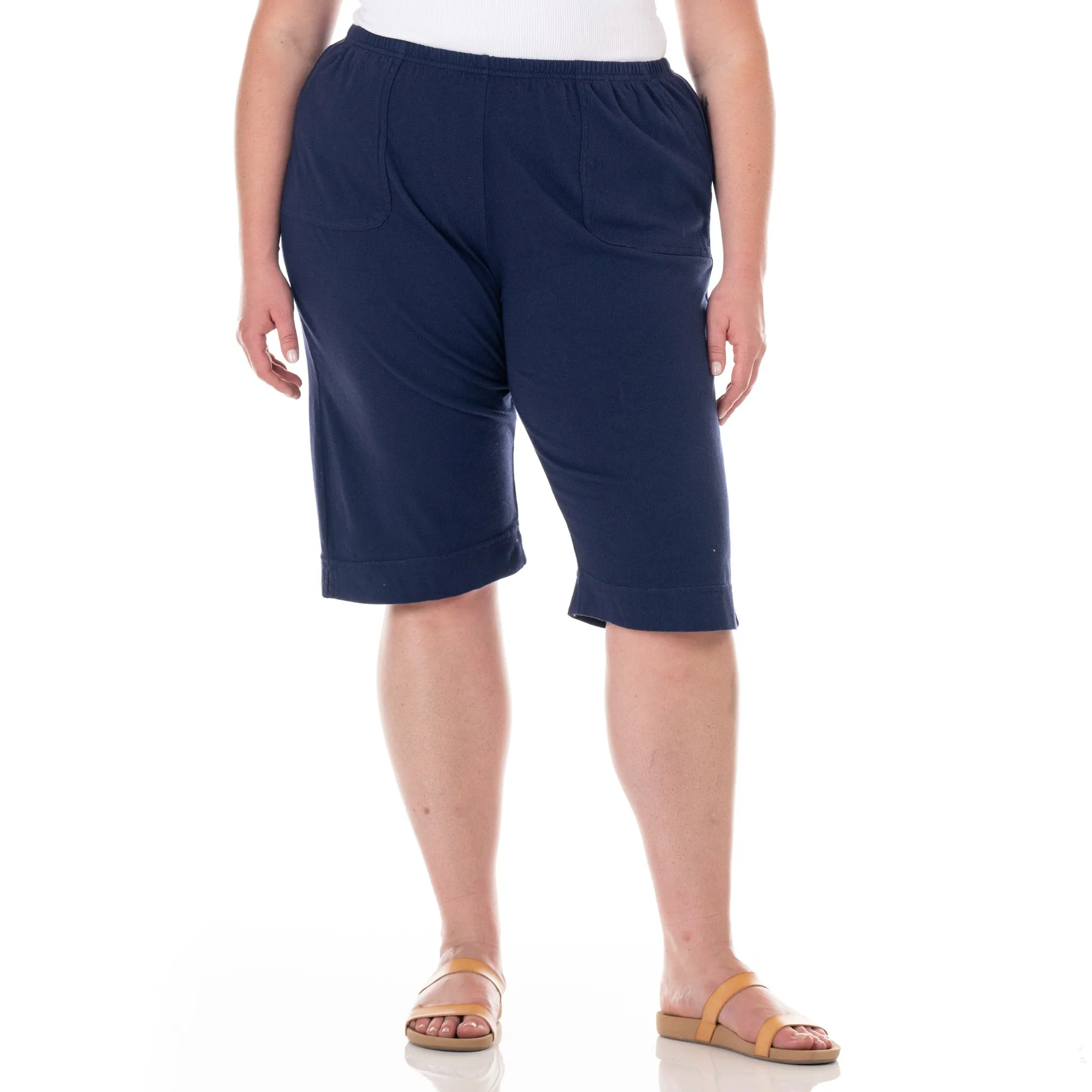Marco Pocket Pedal Pushers | Plus Size Weekend Relaxed Look