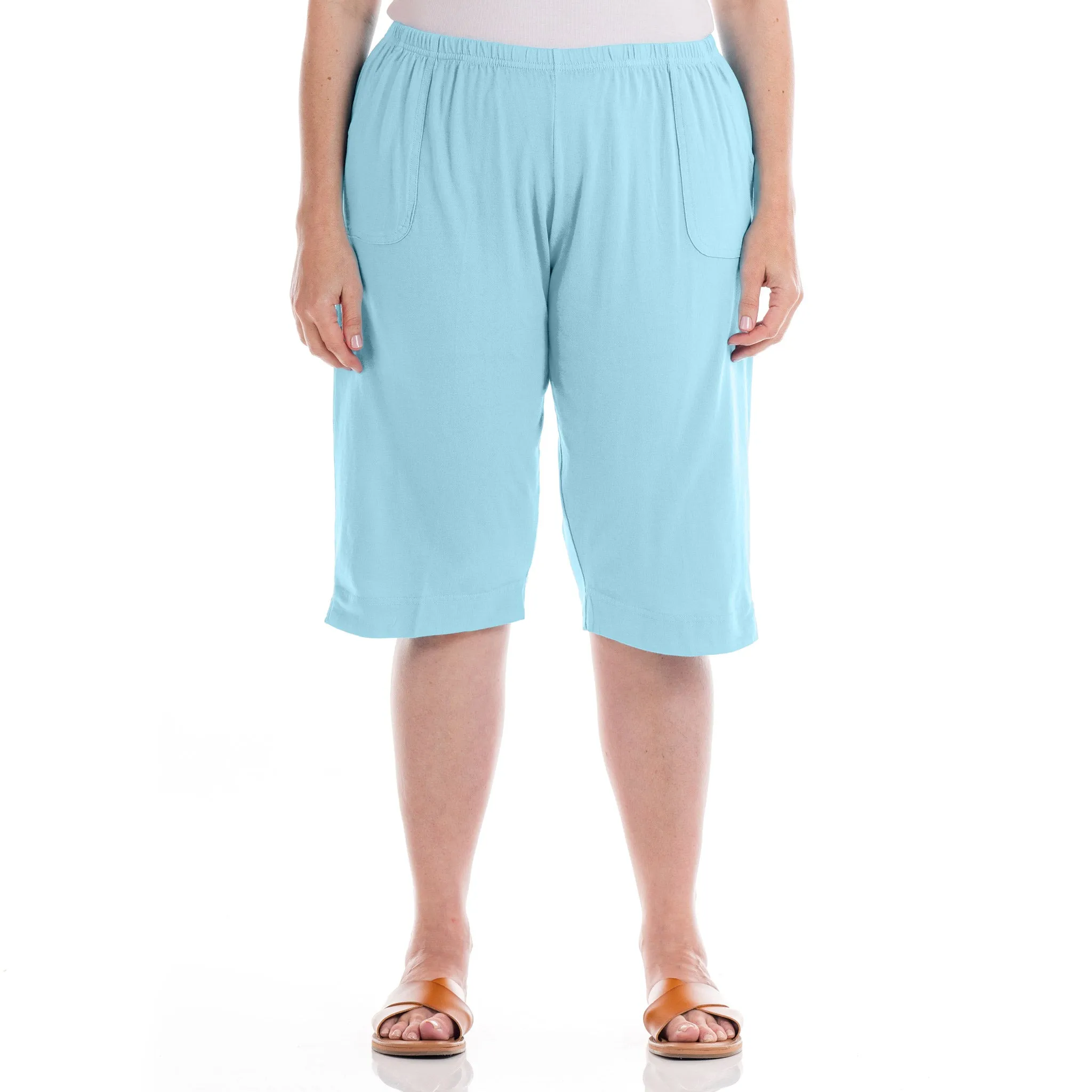 Marco Pocket Pedal Pushers | Plus Size Weekend Relaxed Look